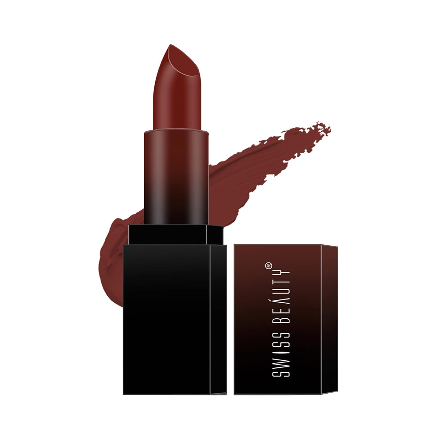 Swiss Beauty | Swiss Beauty HD Matte Lipstick - Chocolava (3.5g)