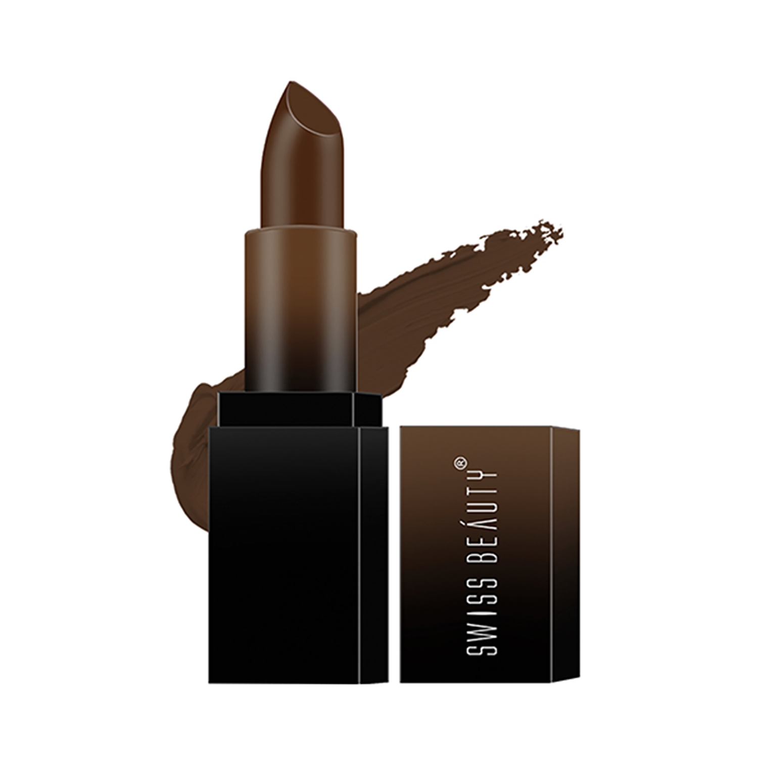 Swiss Beauty | Swiss Beauty HD Matte Lipstick - Coffee (3.5g)