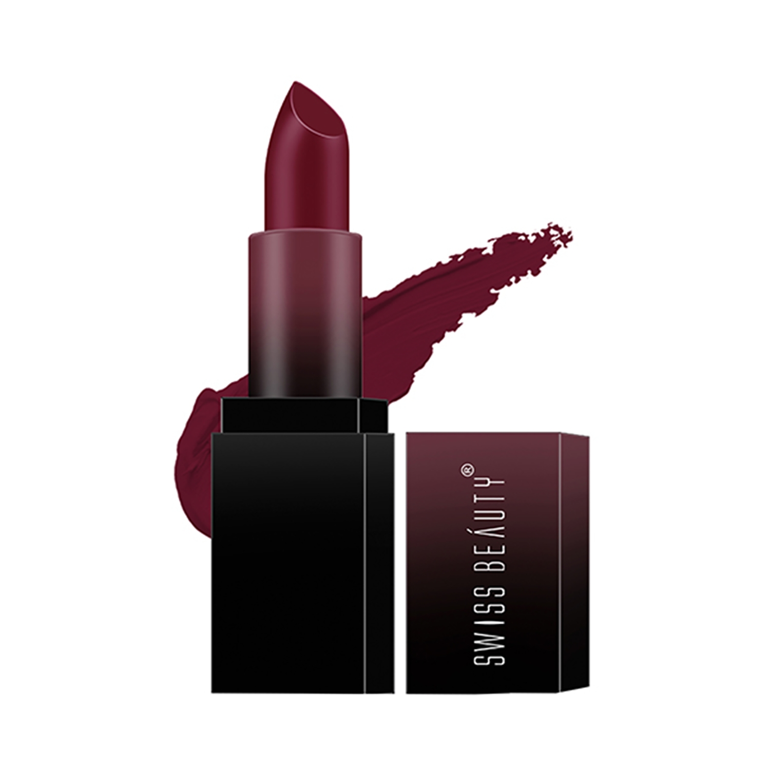 Swiss Beauty | Swiss Beauty HD Matte Lipstick - Dynamite Berry (3.5g)