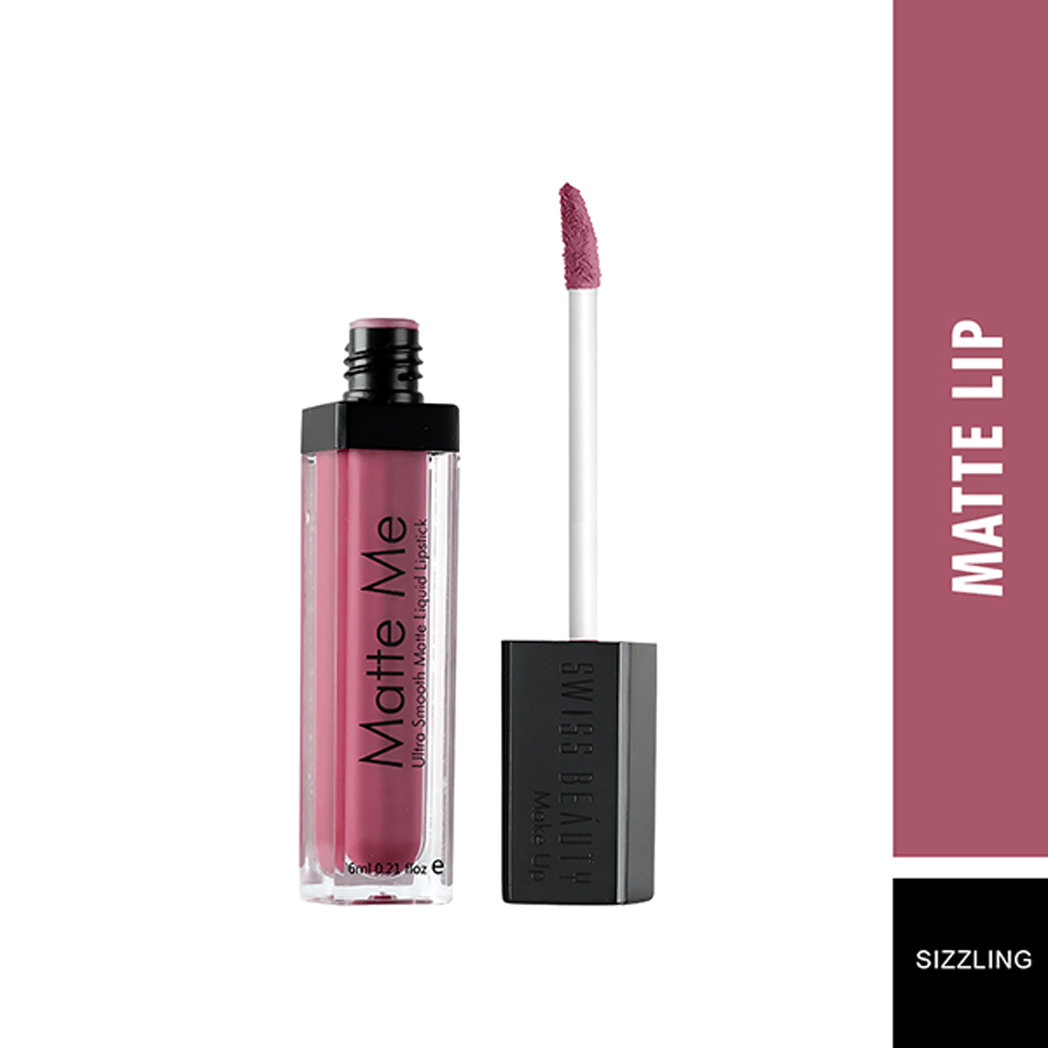 Swiss Beauty | Swiss Beauty Ultra Smooth Matte Liquid Lipstick - 31 Sizzling (6ml)