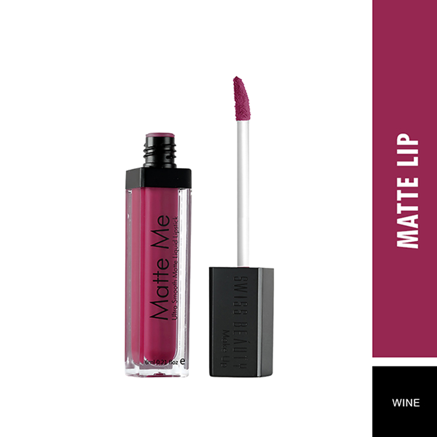 Swiss Beauty | Swiss Beauty Ultra Smooth Matte Liquid Lipstick - 33 Wine (6ml)