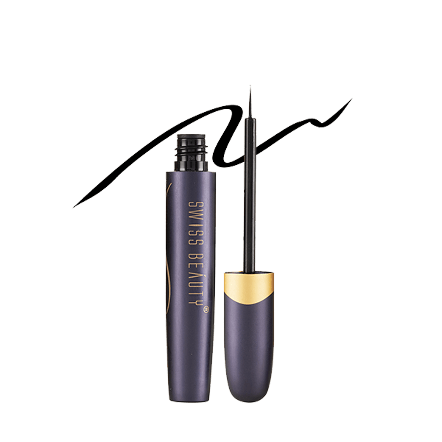 Swiss Beauty | Swiss Beauty Hi-Tech Super Line Waterproof Eyeliner - Black (5.5ml)