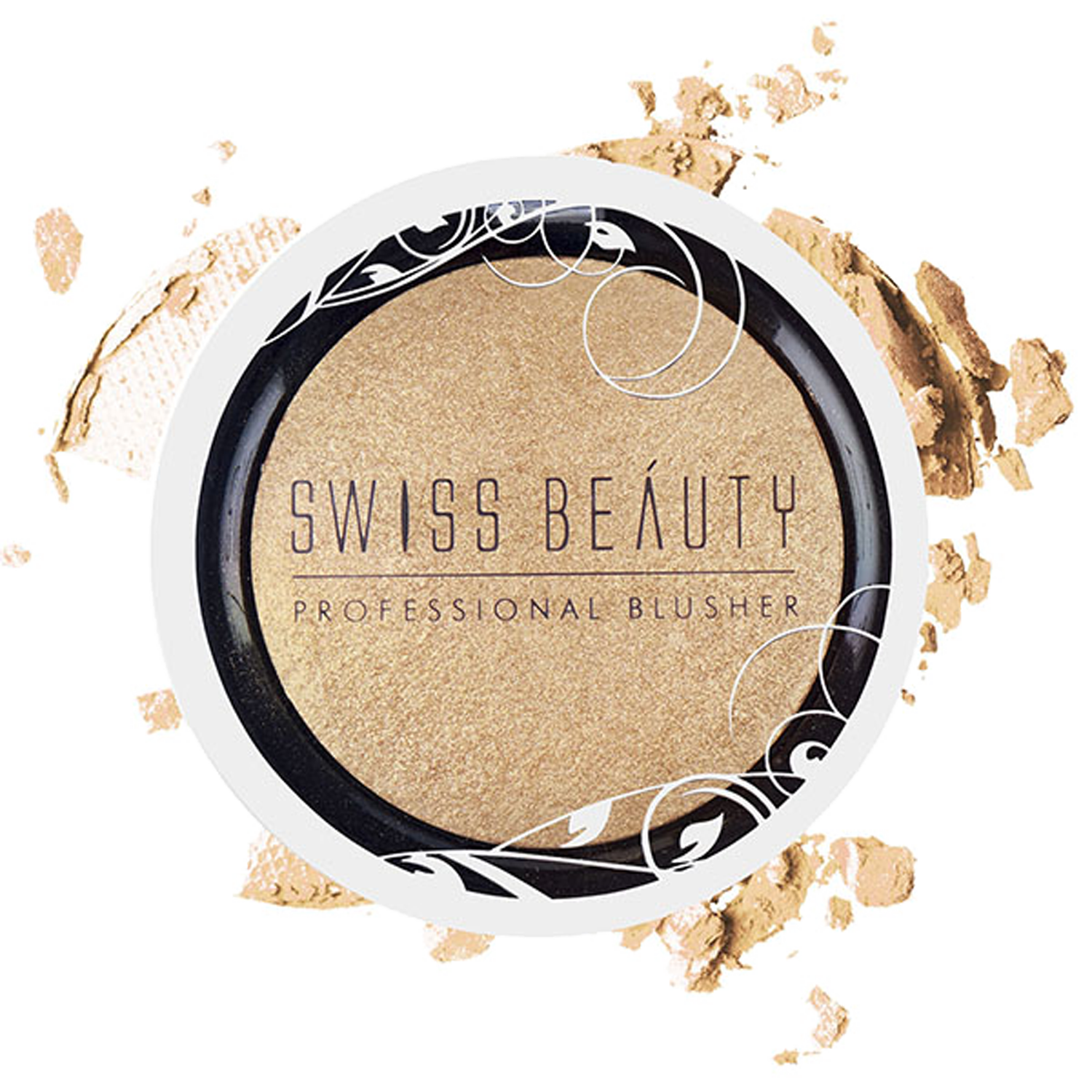 Swiss Beauty | Swiss Beauty Professional Blusher - 01 Golden (6g)