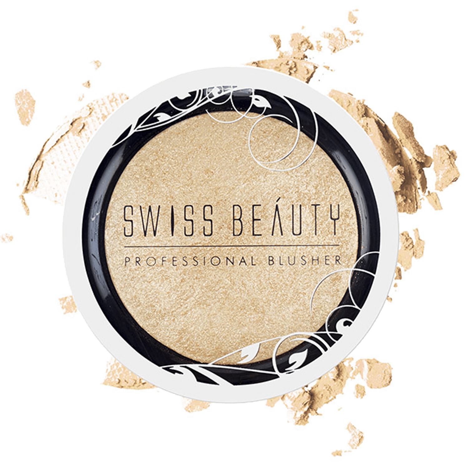 Swiss Beauty | Swiss Beauty Professional Blusher - 02 Champagne Gold (6g)