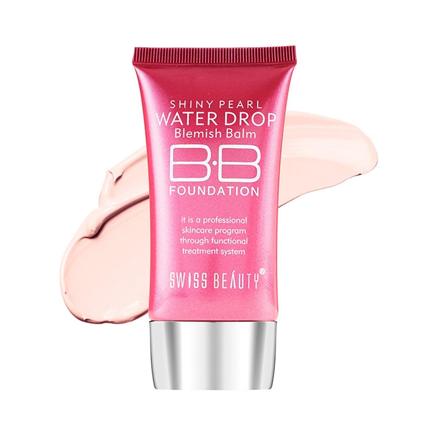 Swiss Beauty | Swiss Beauty Shiny Pearl Water Drop Blemish Balm BB Foundation - 02 Shade (40ml)