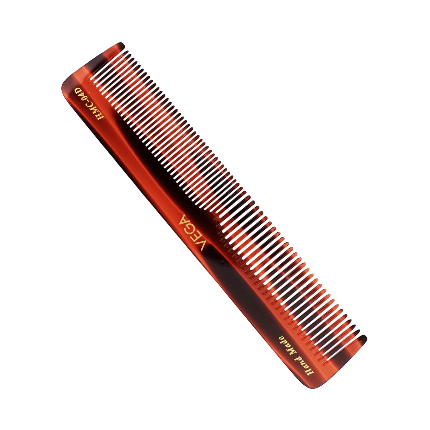 Vega | Vega Handmade Graduated Dressing Hair Comb for Men and Women All Hair Types (HMC-04D) (98 g)