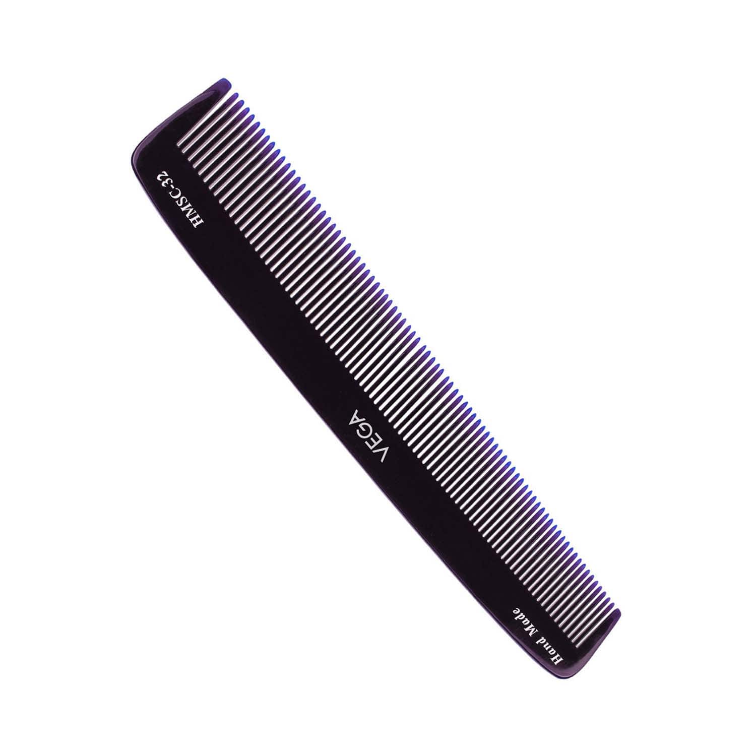 Vega | Vega Handmade Spectra Dual Color Graduated Dressing Hair Comb for Men and Women (HMSC-32) (43 g)
