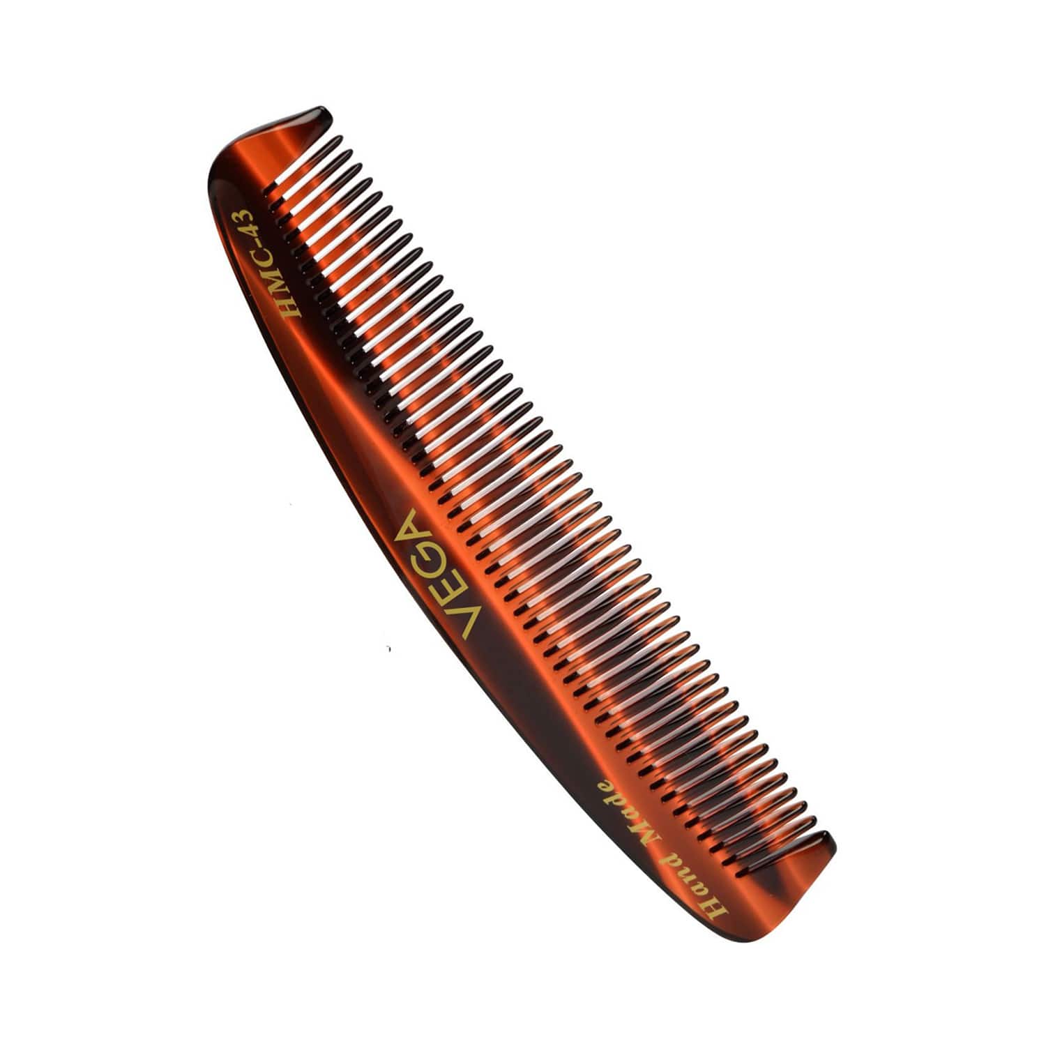 Vega | Vega Pocket Hair Comb Handmade India's No.1 Hair Comb Brand for Men and Women (HMC-43) (22 g)