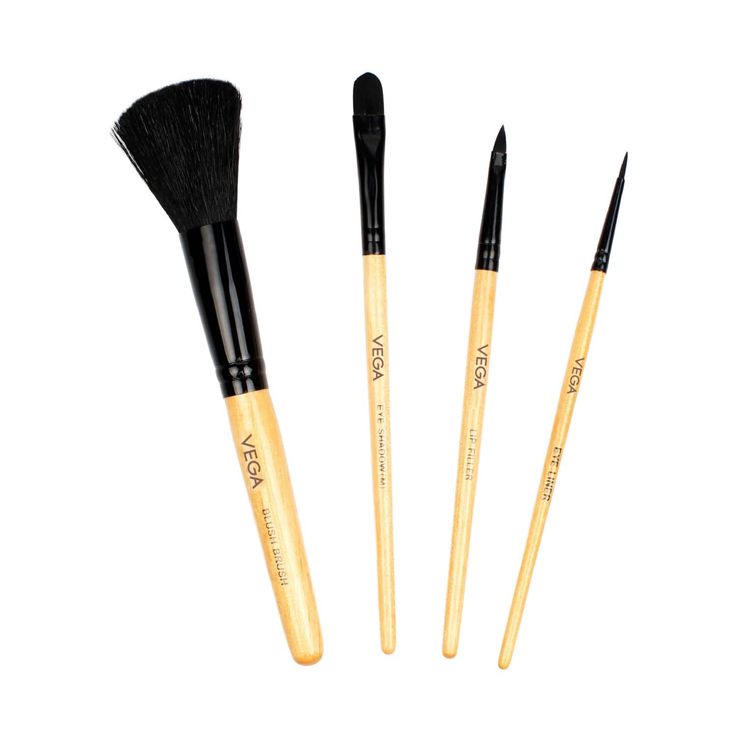 Vega | Vega Make Up Brush Set of 4 (EVS-4) (35 g)