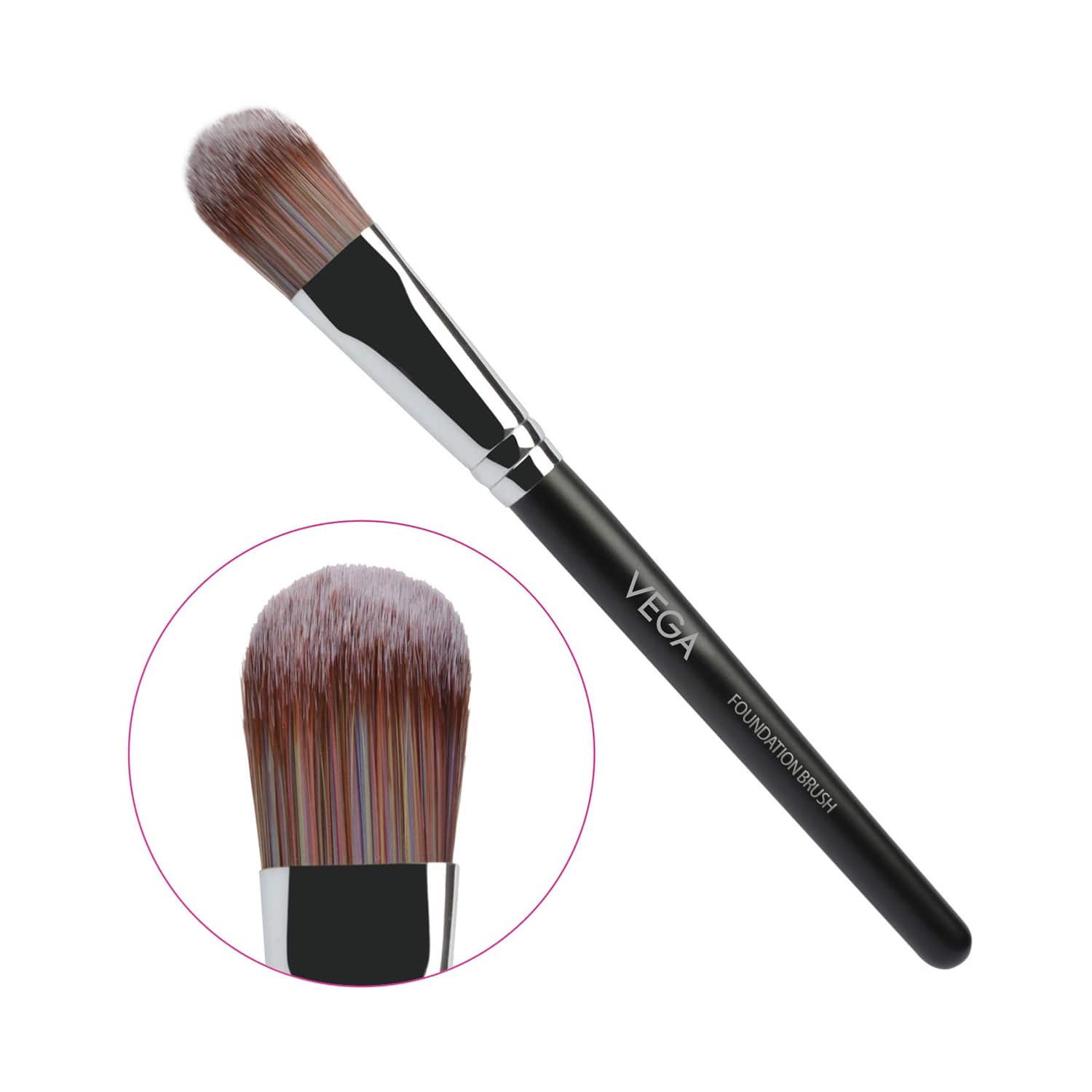 Vega | Vega Foundation Blender Brush for Makeup Easy to Blend (PB-02) (17 g)