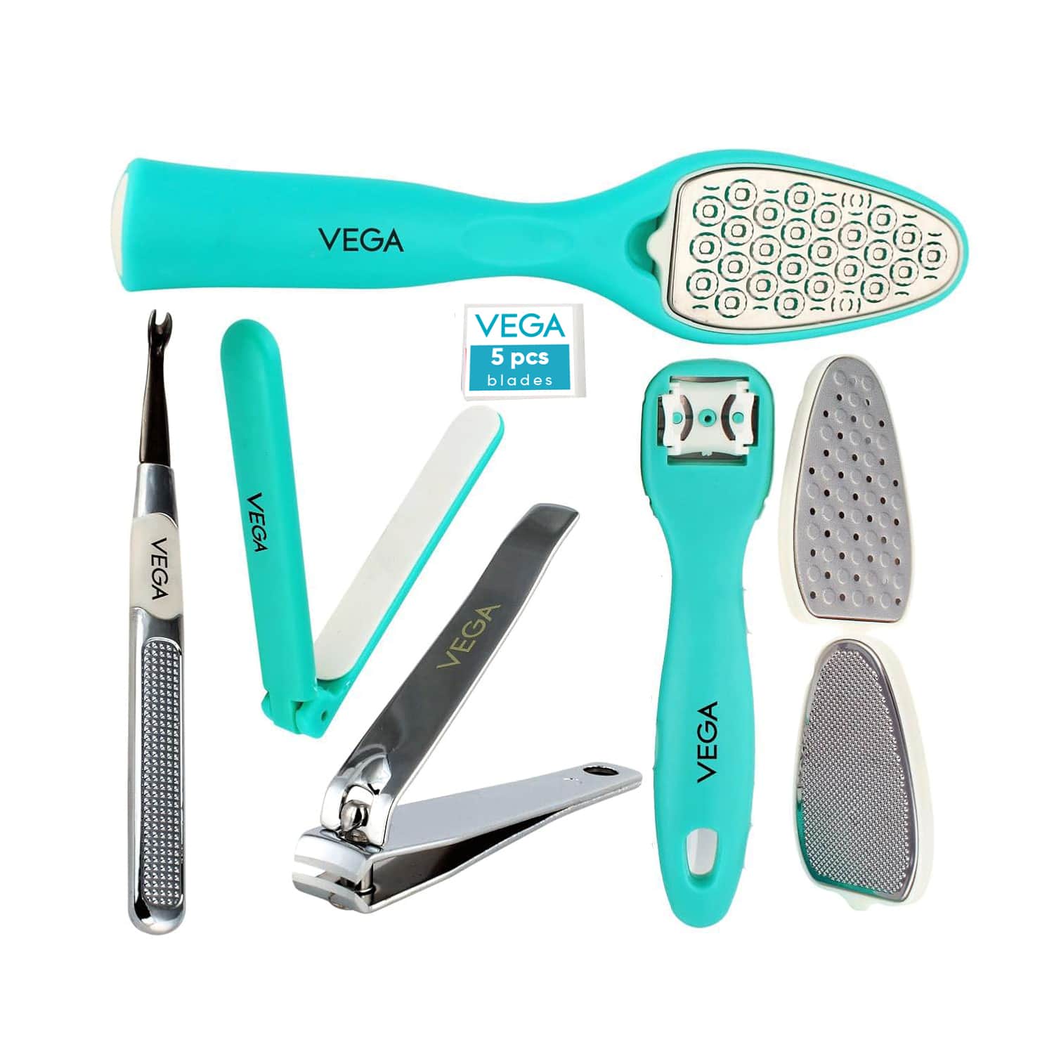 Vega | Vega Pedicure Tools Set of 8 (PDS-08) (197 g)