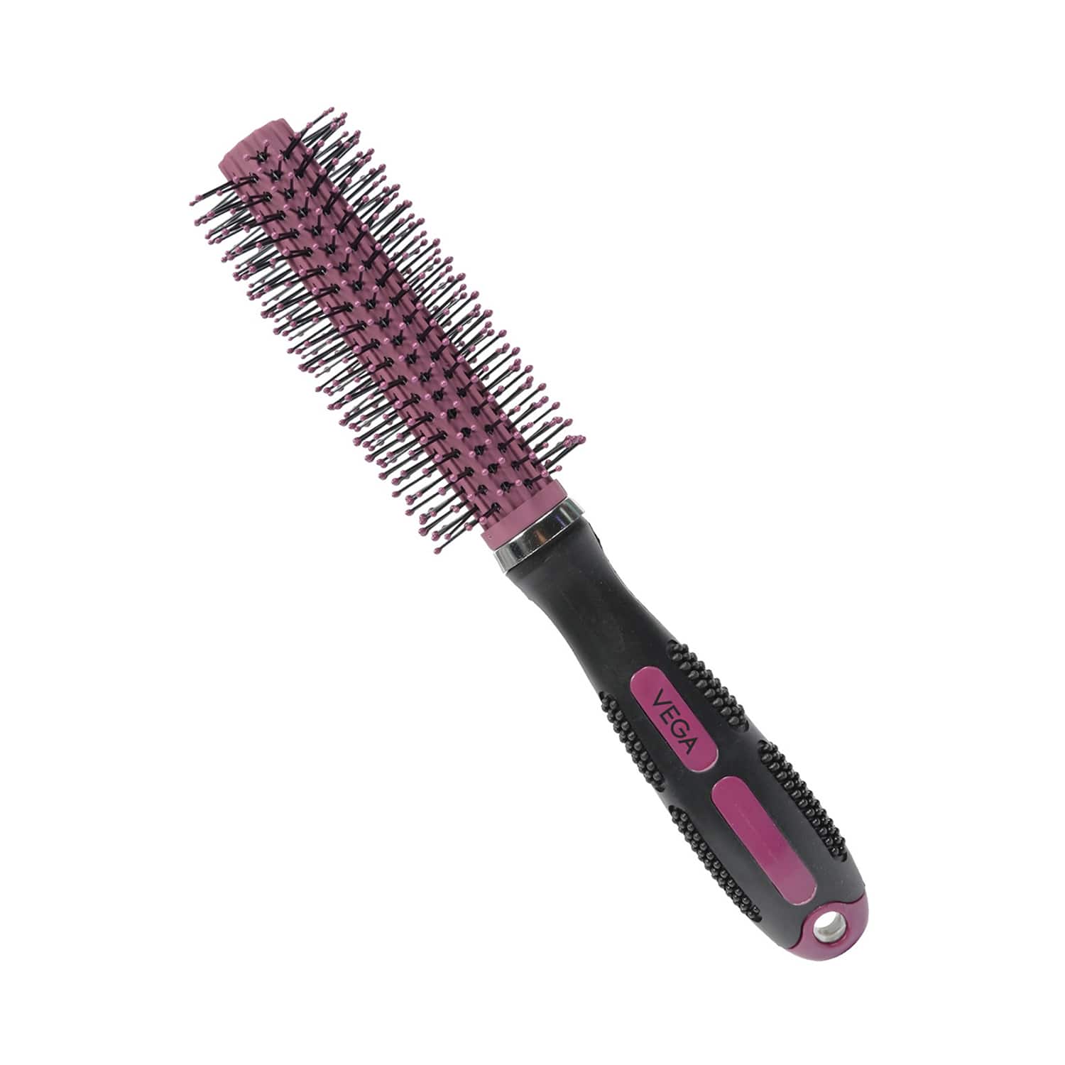 Vega | Vega Round Hair Brush for Adding Curls & Volume in Hair for Men and Women (E6-RB) (112 g)