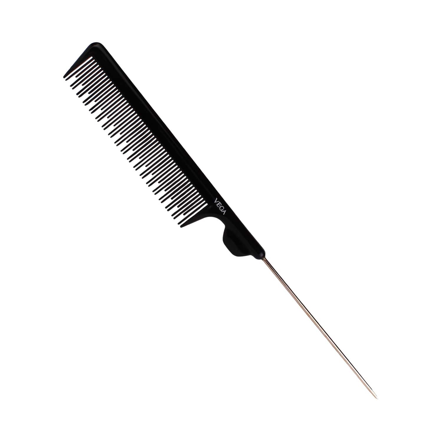 Vega | Vega Tail Hair Comb Rat Tail Comb Long Head with Long Tail for Men and Women (1222) (15 g)