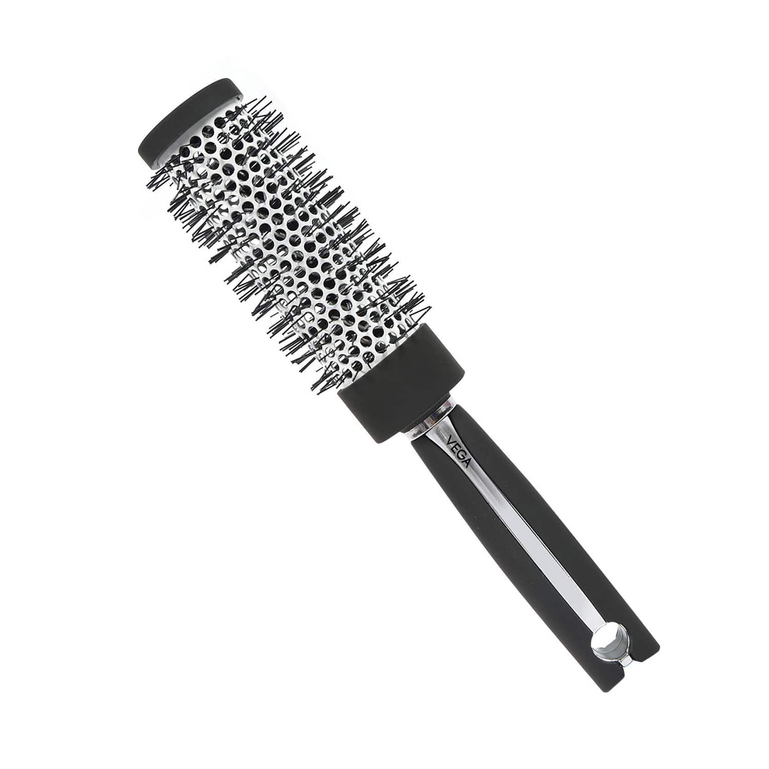 Vega | Vega Hot Curl Hair Brush for Hair Styling Curling Straightening for Men & Women Big (E16-PRB) (85 g)
