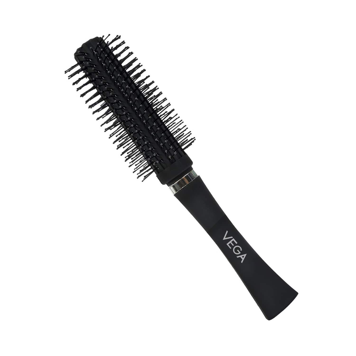 Vega | Vega Round Hair Brush for Adding Curls & Volume in Hair for Men and Women (E5-RB N) (112 g)
