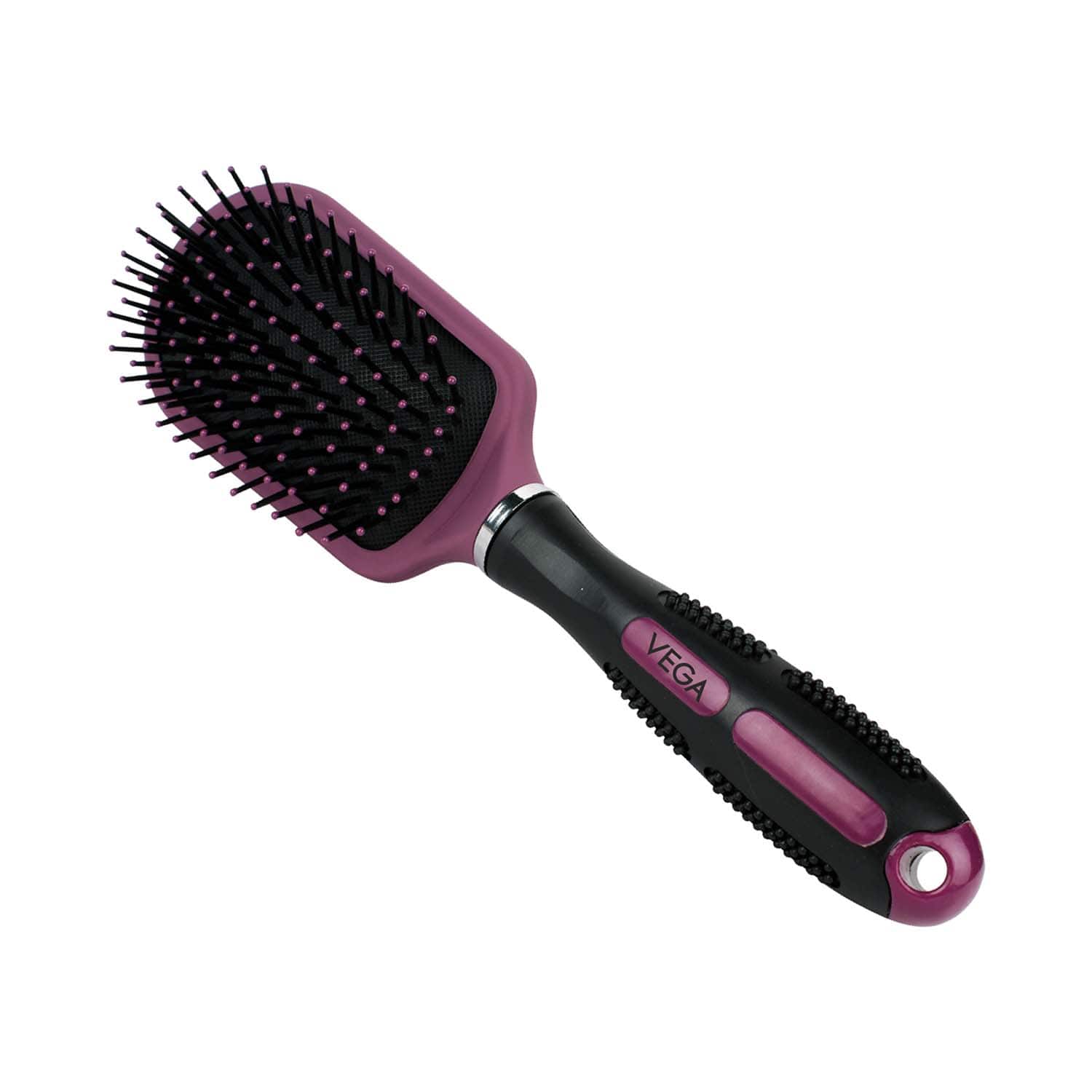 Vega | Vega Cushioned Hair Brush India's No.1 Hair Brush Brand for Men & Women (E6-CB) (110 g)