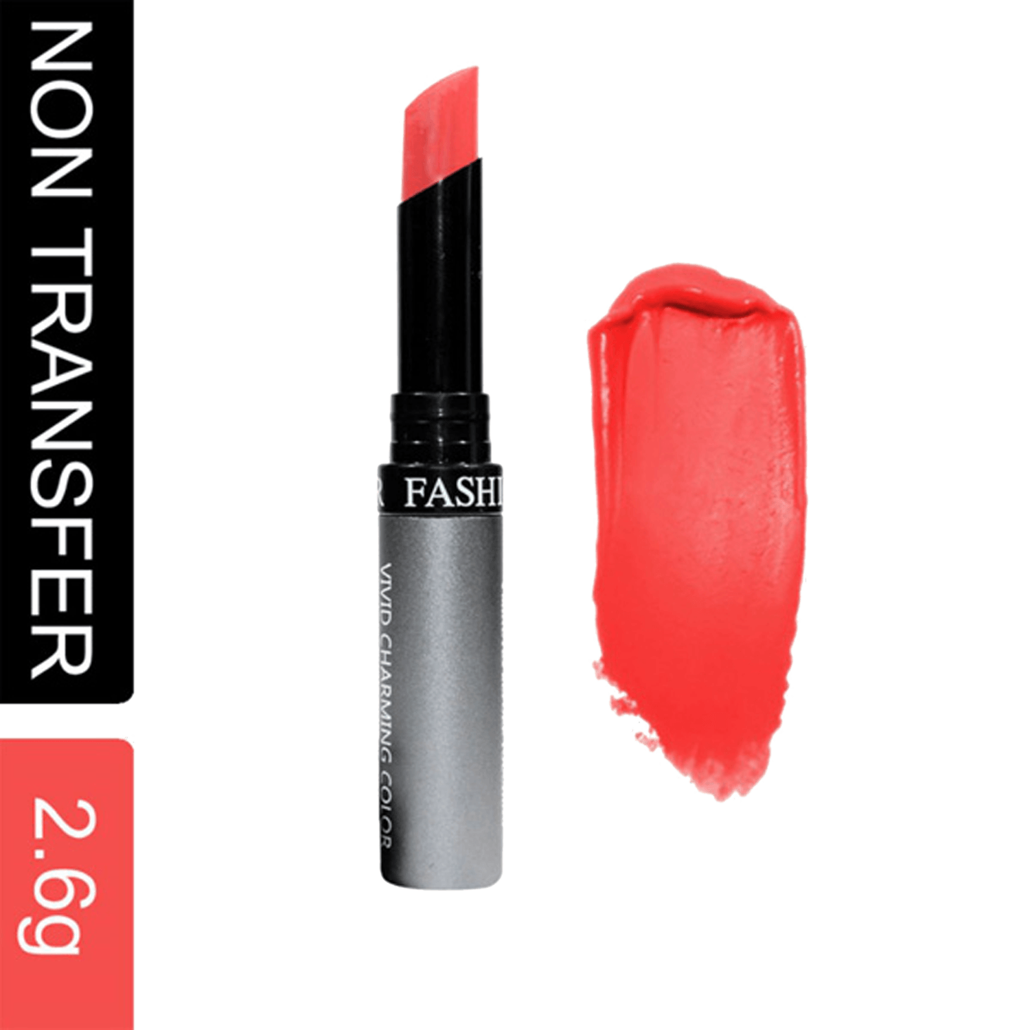 Fashion Colour Kiss Lip No Transfer Lipstick - 83 Conch Shell (2.6g)