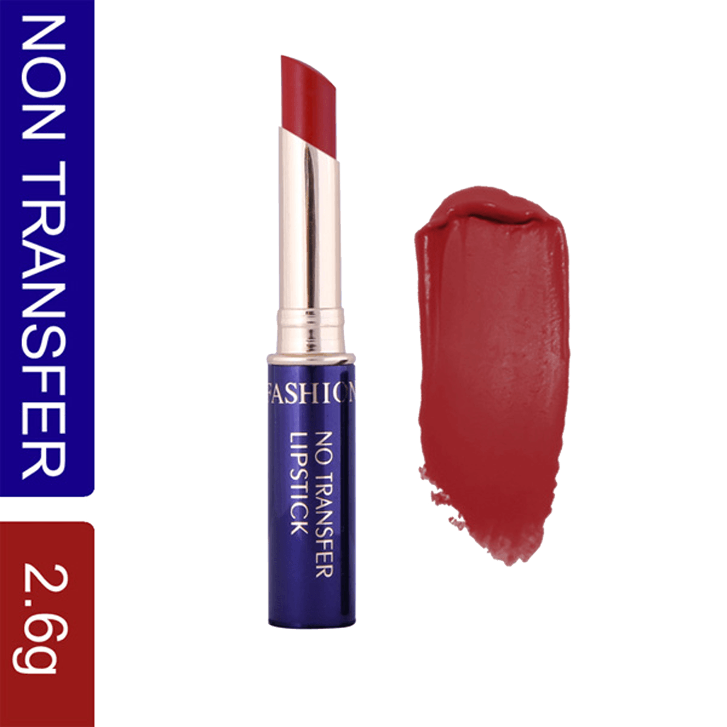 Fashion Colour Non-Transfer Matt Waterproof Lipstick - 03 Blood (2.6g)