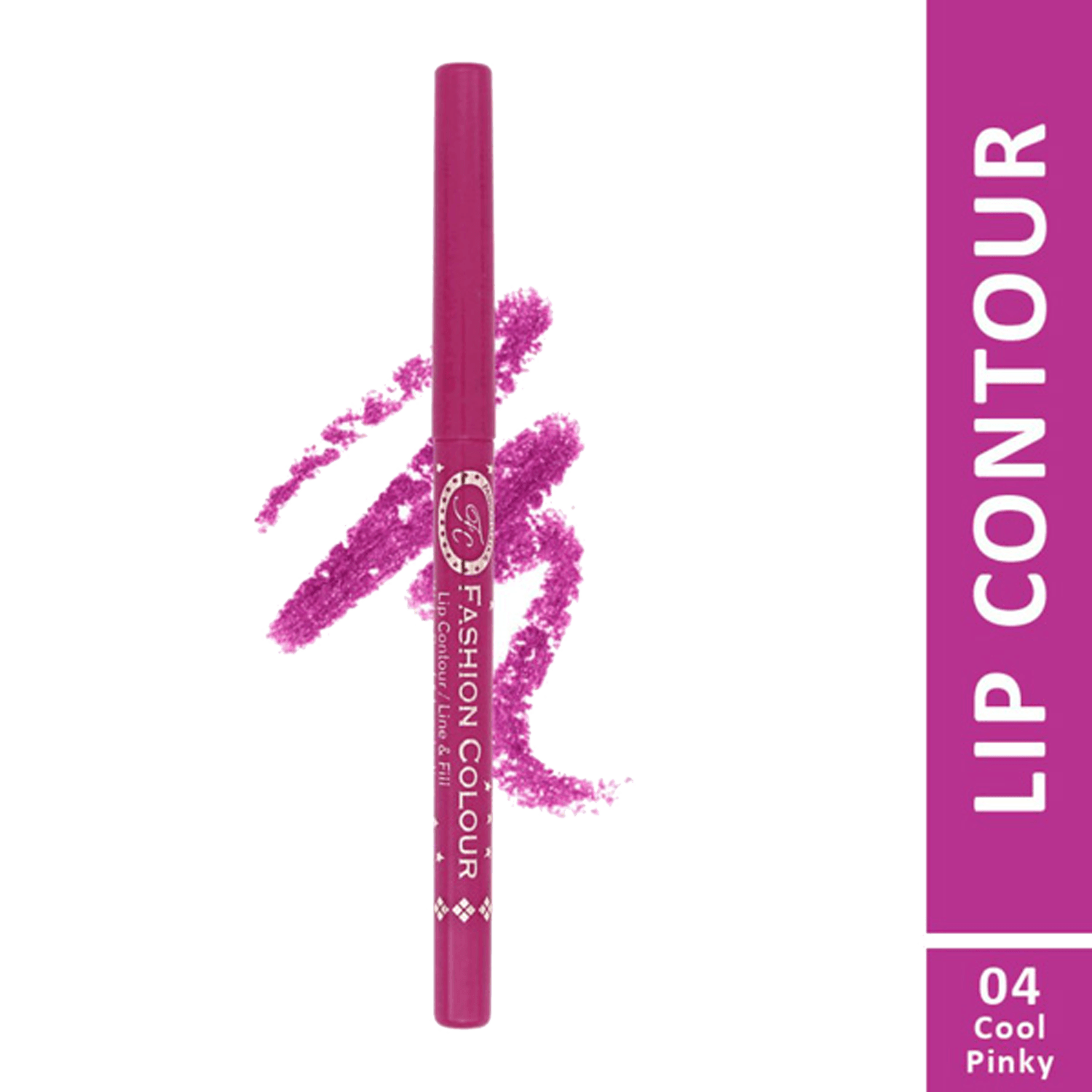 Fashion Colour | Fashion Colour Lip Liner - 04 Cool Pinky (0.35g)
