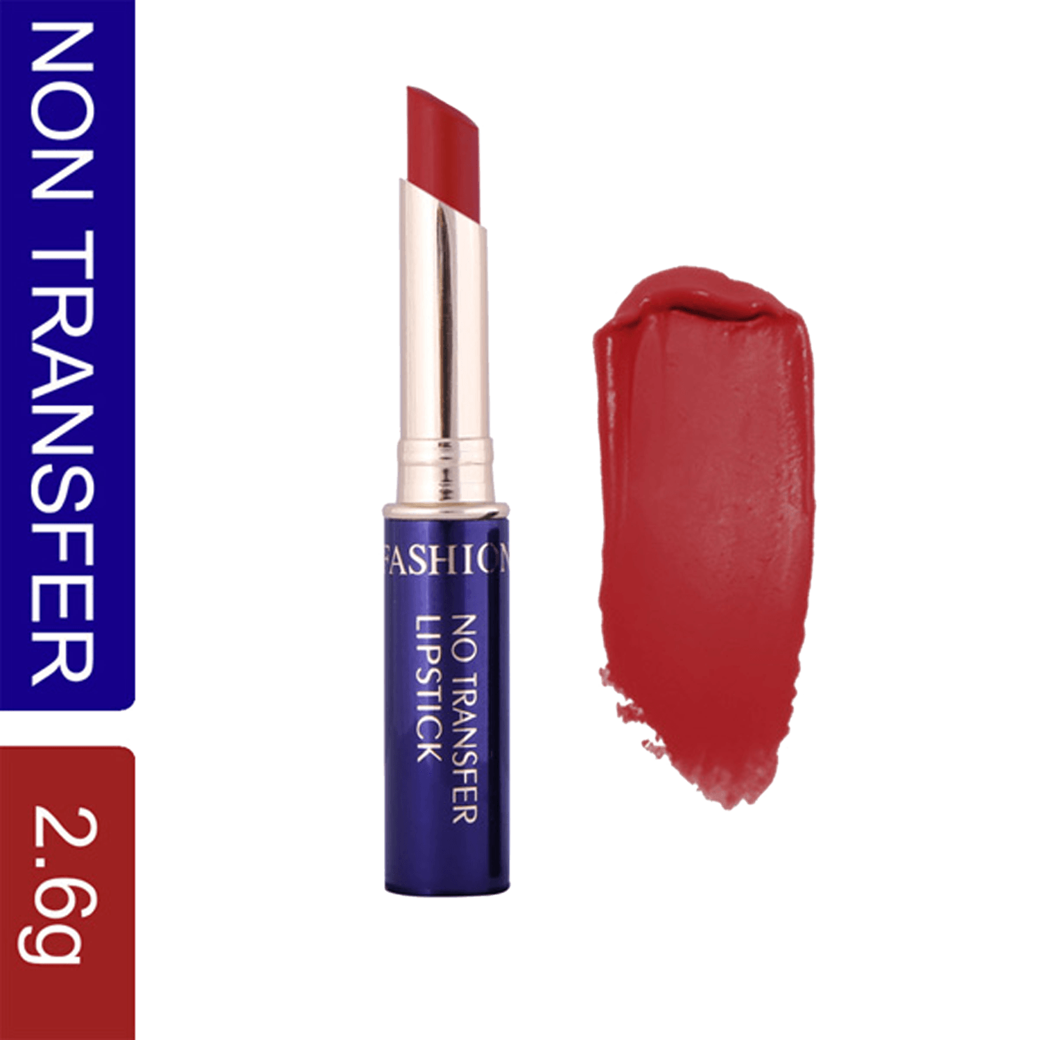 Fashion Colour | Fashion Colour Non-Transfer Matt Waterproof Lipstick - 10 Vermilion (2.6g)