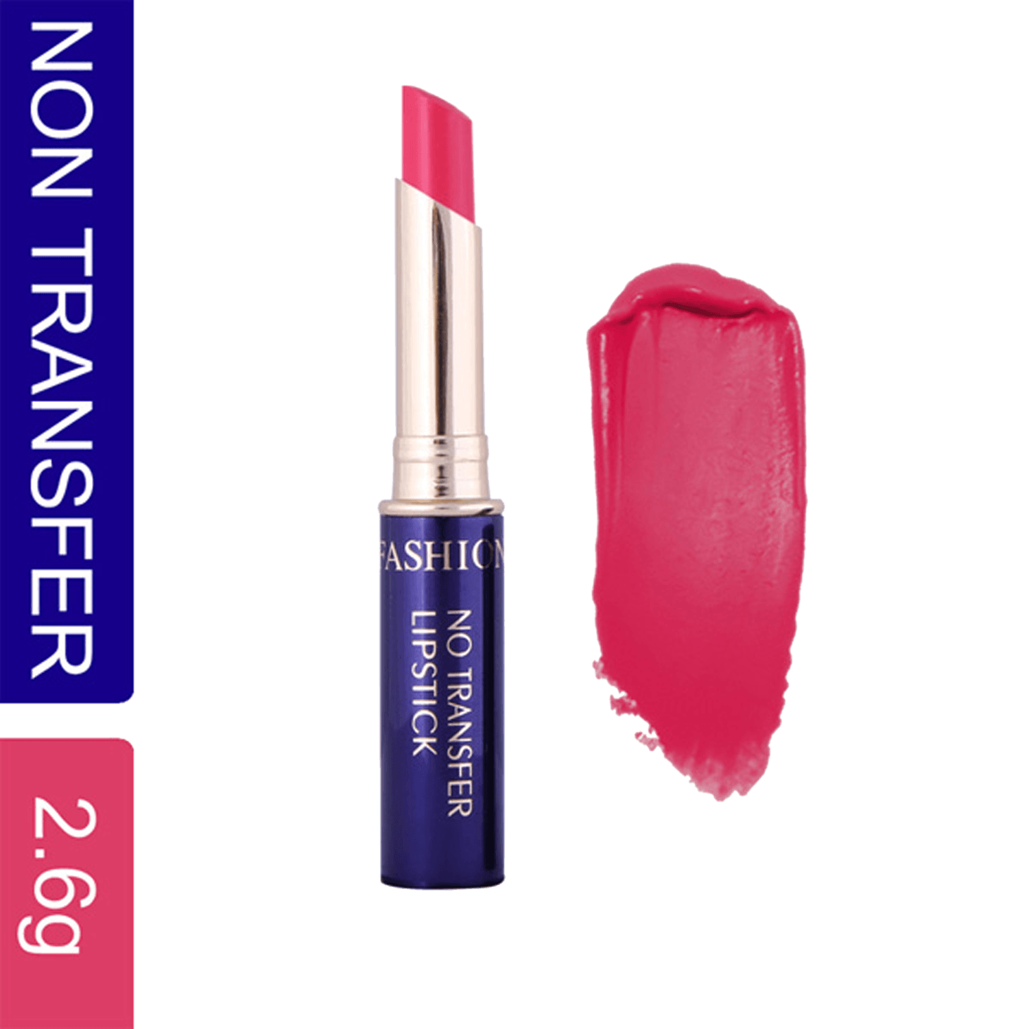 Fashion Colour | Fashion Colour Non-Transfer Matt Waterproof Lipstick - 08 Pink (2.6g)