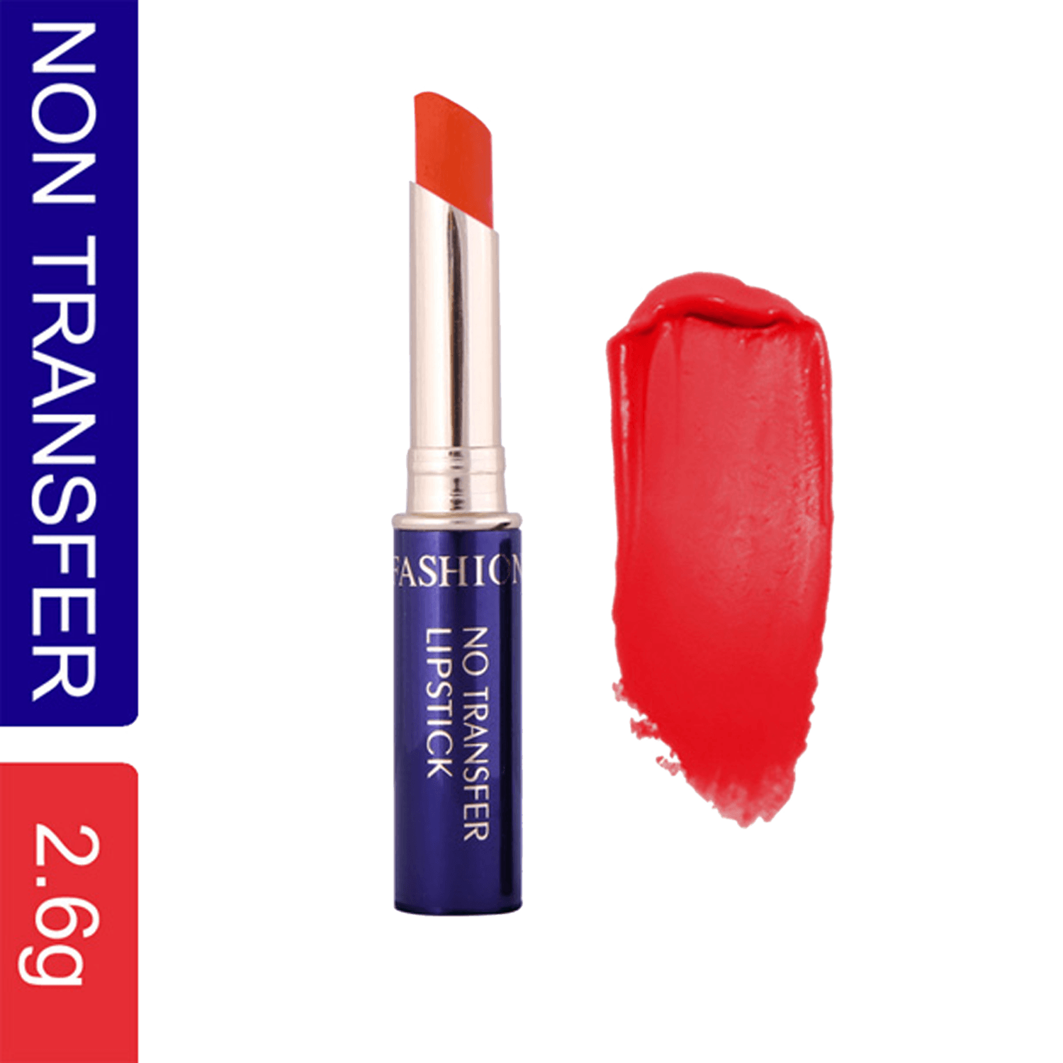 Fashion Colour | Fashion Colour Non-Transfer Matt Waterproof Lipstick - 19 Coral Orange (2.6g)