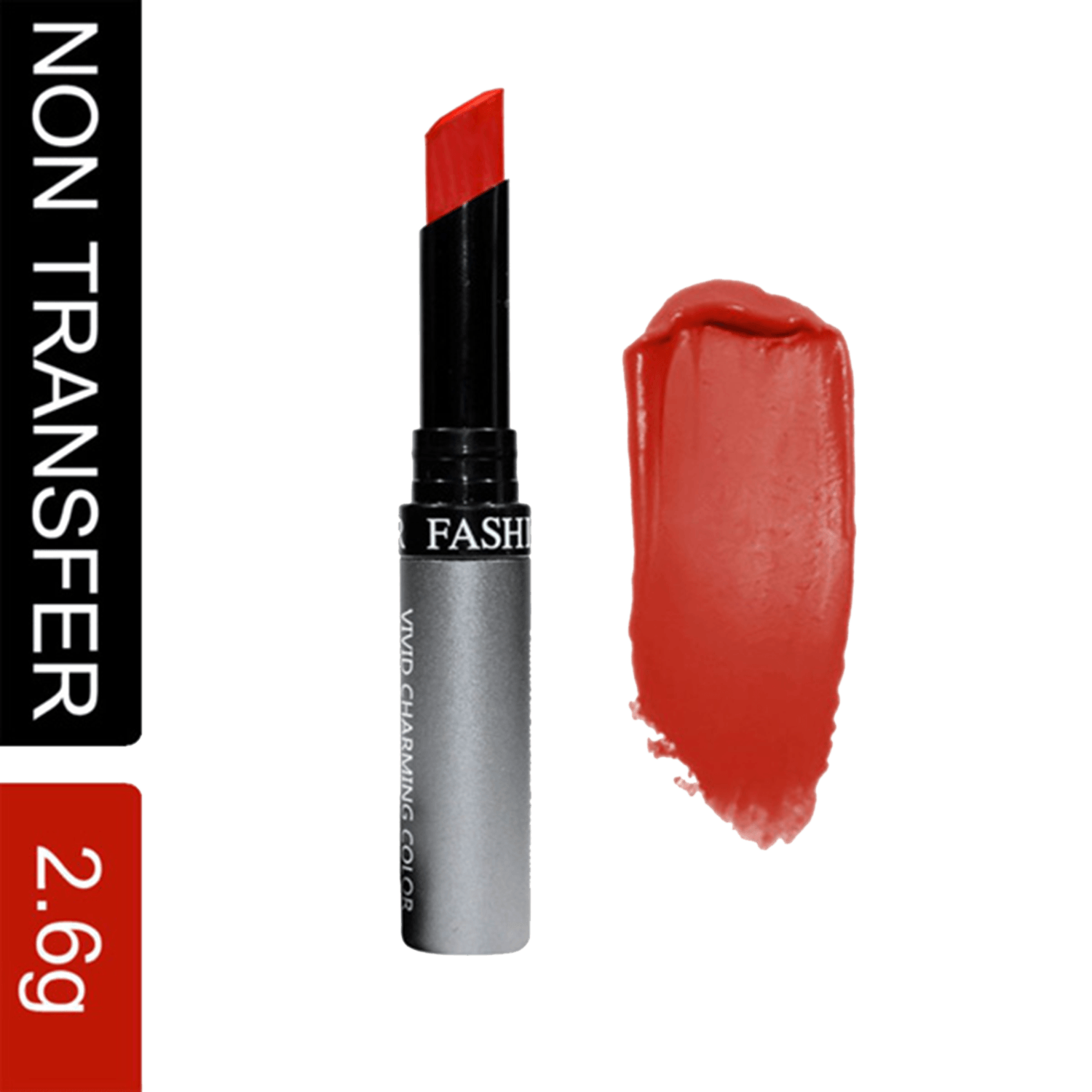 Fashion Colour | Fashion Colour Kiss Lip No Transfer Lipstick - 33 Vermilion (2.6g)