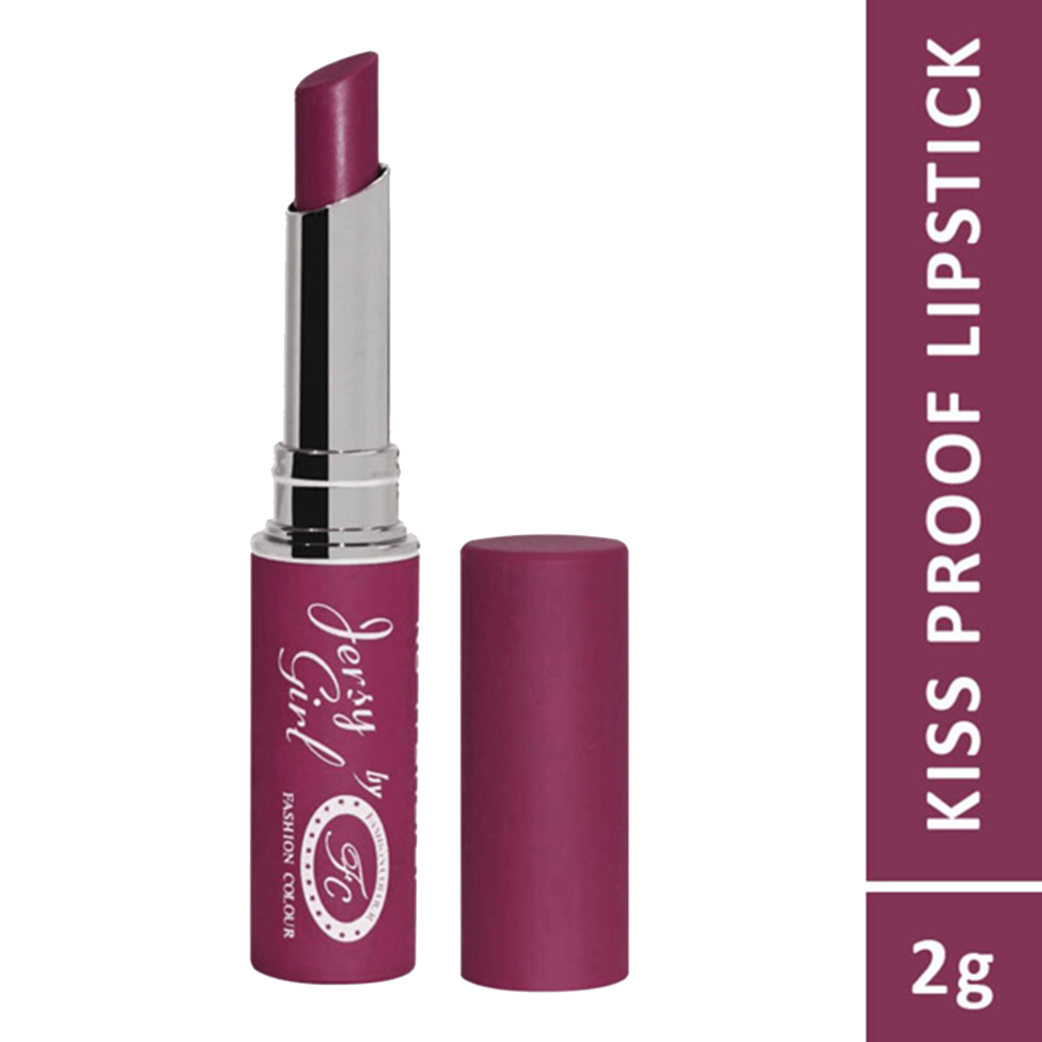 Fashion Colour | Fashion Colour Jersy Girl Kiss Proof No Transfer Lipstick - 16 Bordeaux (2g)