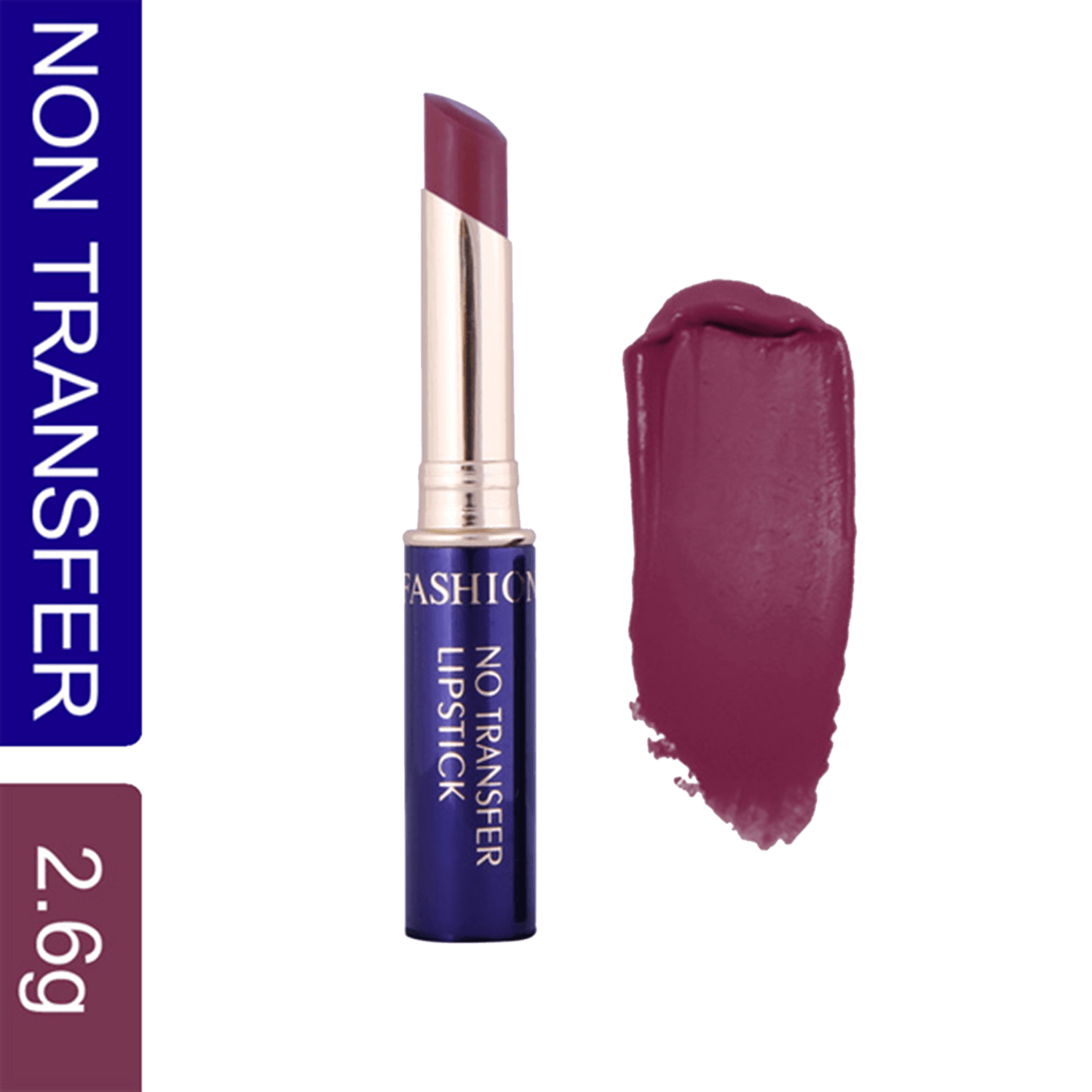 Fashion Colour | Fashion Colour Non-Transfer Matt Waterproof Lipstick - 48 Deep Juice (2.6g)