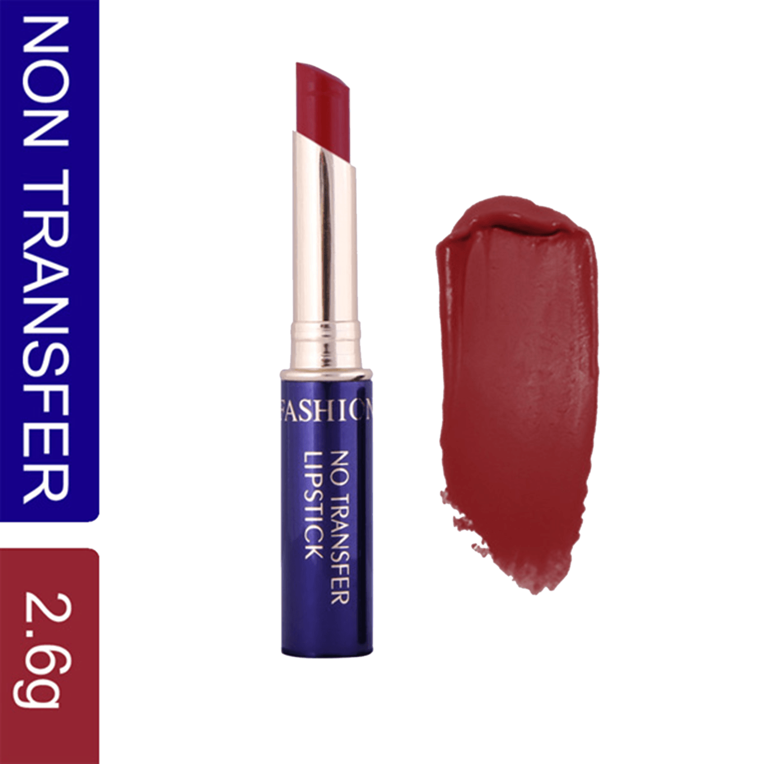 Fashion Colour | Fashion Colour Non-Transfer Matt Waterproof Lipstick - 56 Ruby Red (2.6g)