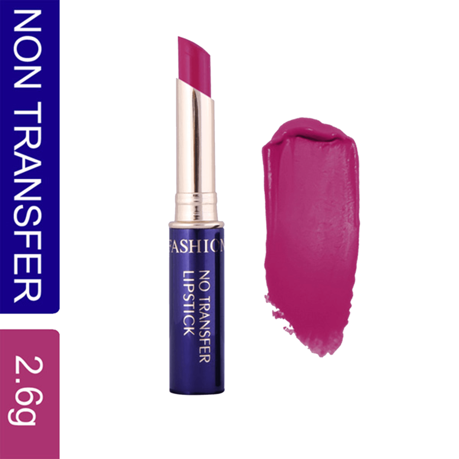 Fashion Colour | Fashion Colour Non-Transfer Matt Waterproof Lipstick - 60 Vivid Lilac (2.6g)