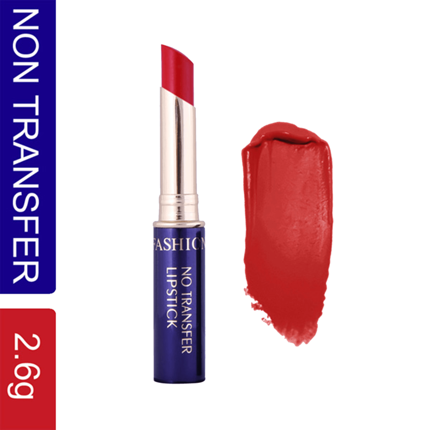 Fashion Colour | Fashion Colour Non-Transfer Matt Waterproof Lipstick - 62 Spicy Ruby (2.6g)