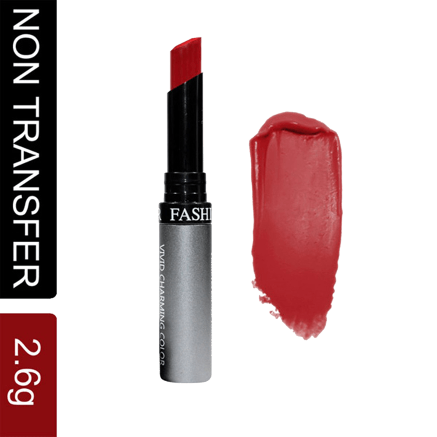 Fashion Colour | Fashion Colour Kiss Lip No Transfer Lipstick - 43 Lilac Red (2.6g)