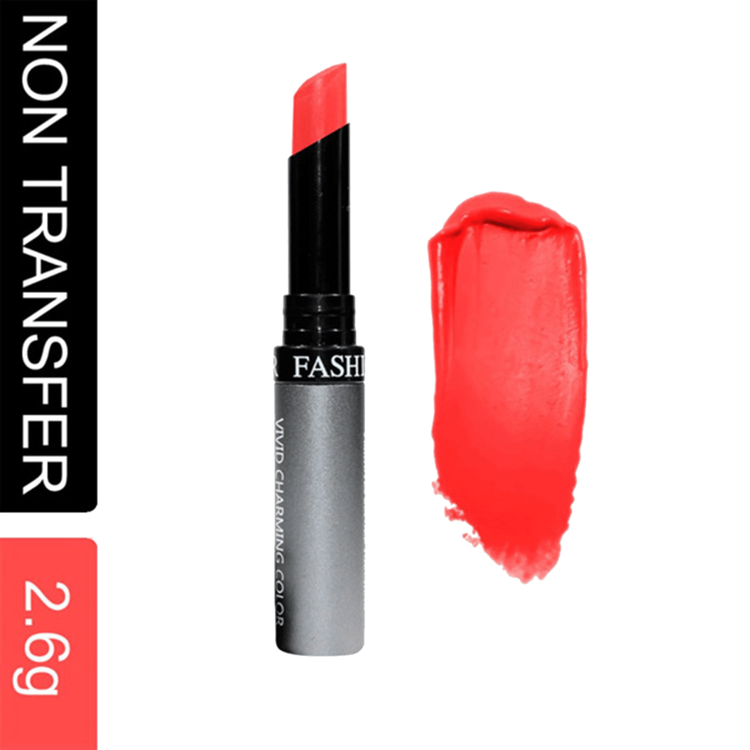 Fashion Colour | Fashion Colour Kiss Lip No Transfer Lipstick - 64 Garnet (2.6g)
