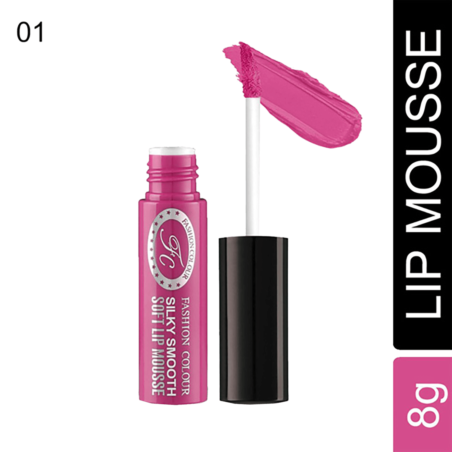 Fashion Colour | Fashion Colour Soft Lip Mousse - 01 Blink Pink (8g)