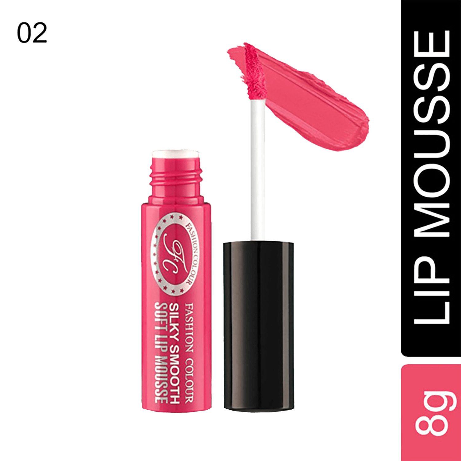 Fashion Colour | Fashion Colour Soft Lip Mousse - 02 Solar Coral (8g)