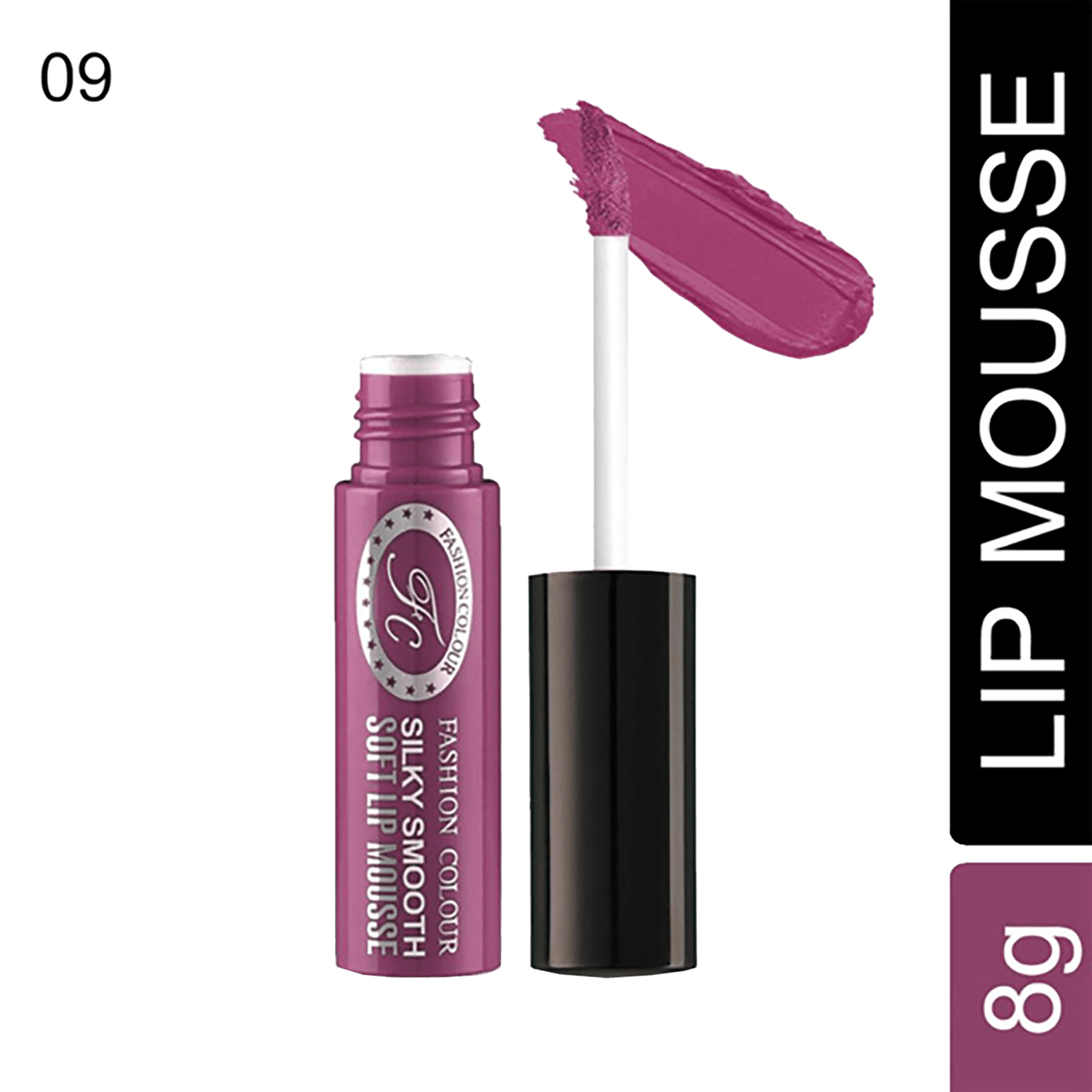 Fashion Colour | Fashion Colour Soft Lip Mousse - 09 Violet Plum (8g)