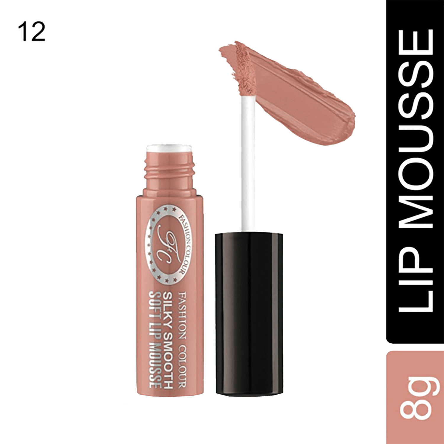 Fashion Colour Soft Lip Mousse - 12 Toast Tea (8g)
