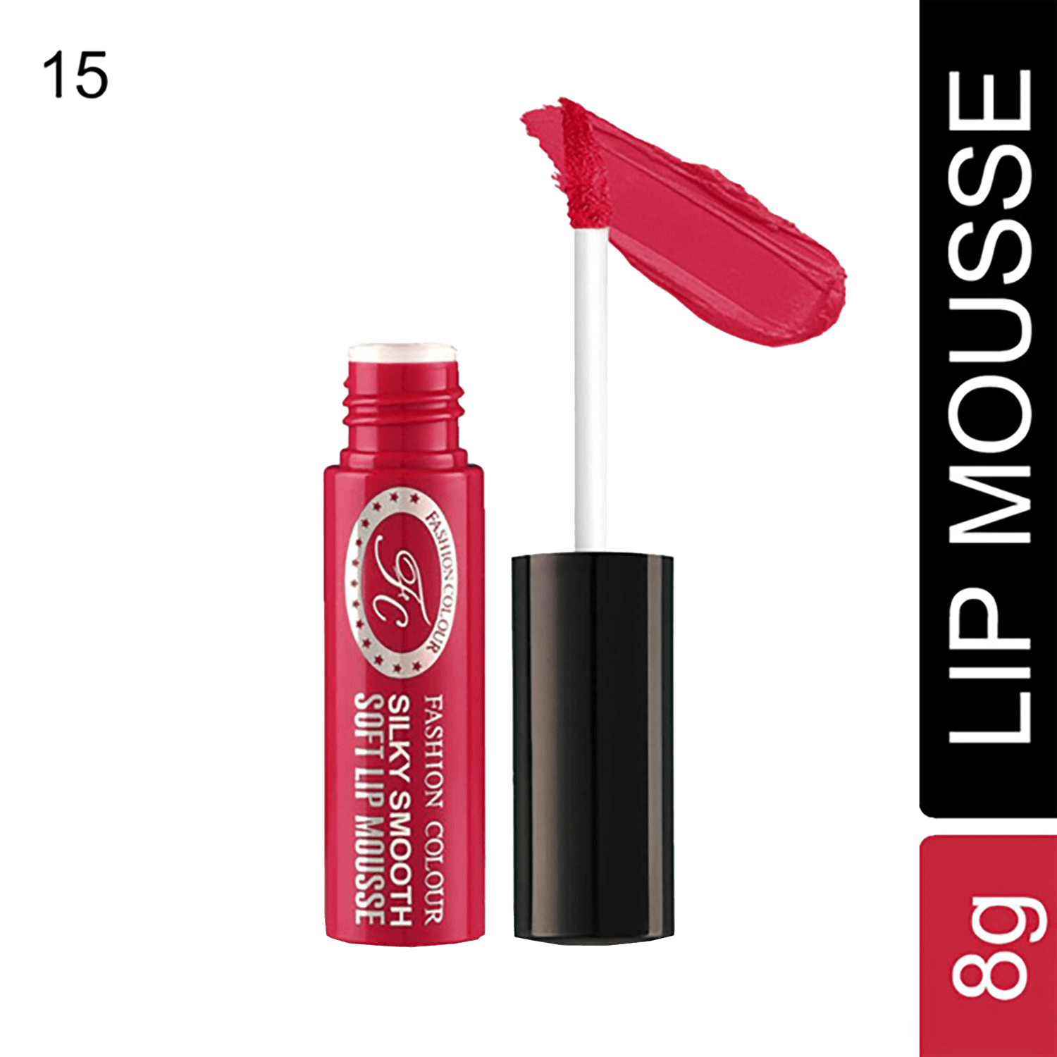Fashion Colour | Fashion Colour Soft Lip Mousse - 15 True Scarlet (8g)