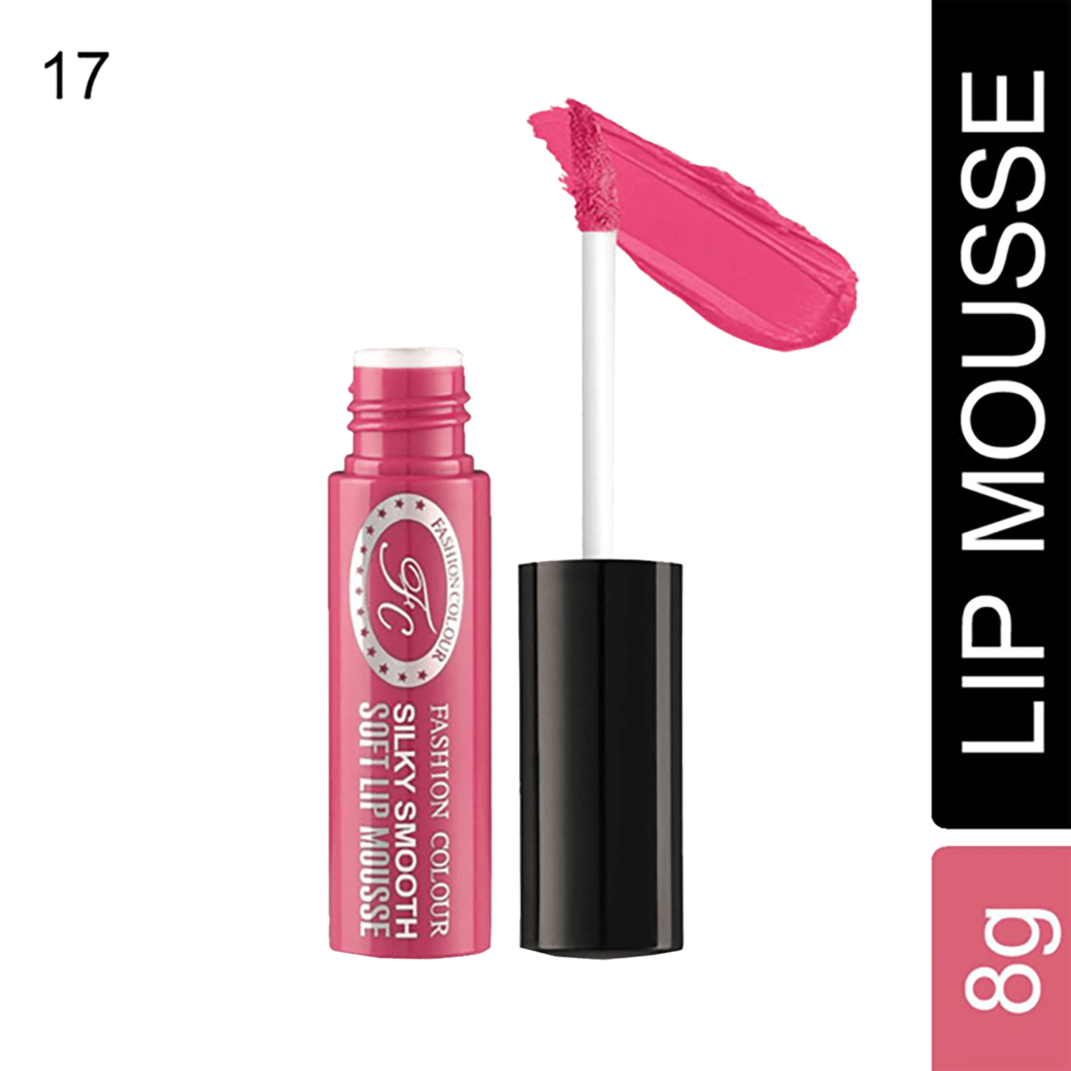 Fashion Colour | Fashion Colour Soft Lip Mousse - 17 Pink Pop (8g)