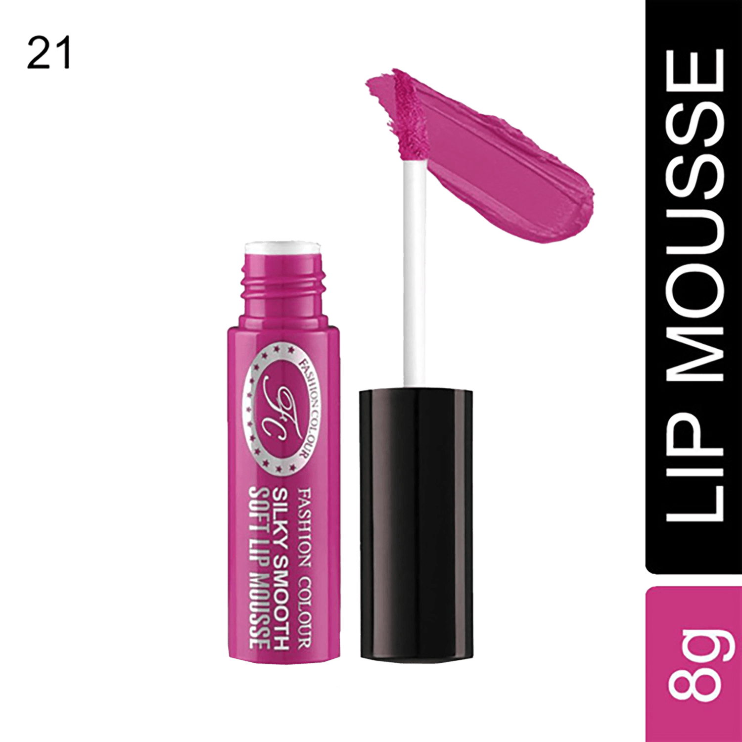 Fashion Colour | Fashion Colour Soft Lip Mousse - 21 Ravishing Rose (8g)