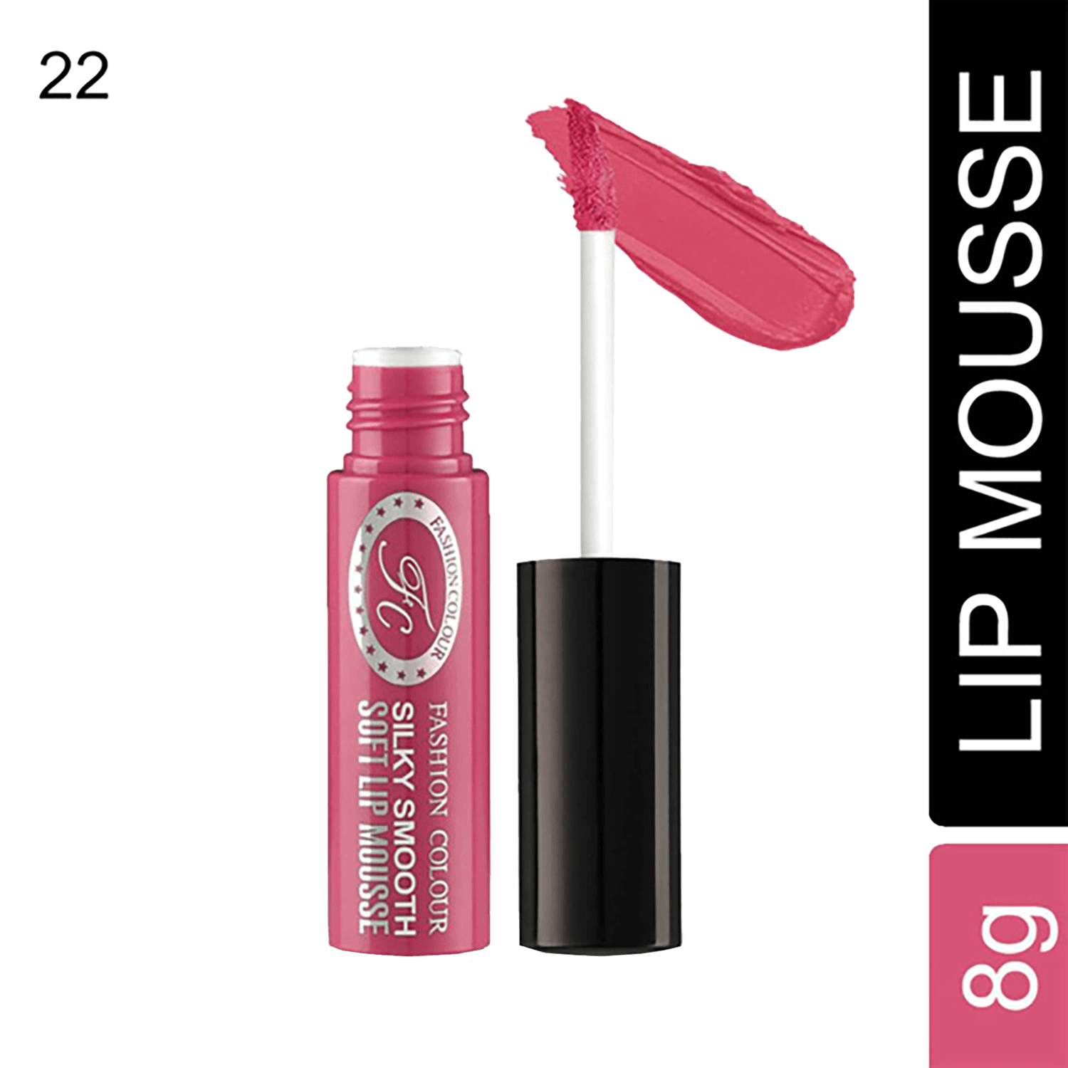 Fashion Colour | Fashion Colour Soft Lip Mousse - 22 Smoky Rose (8g)