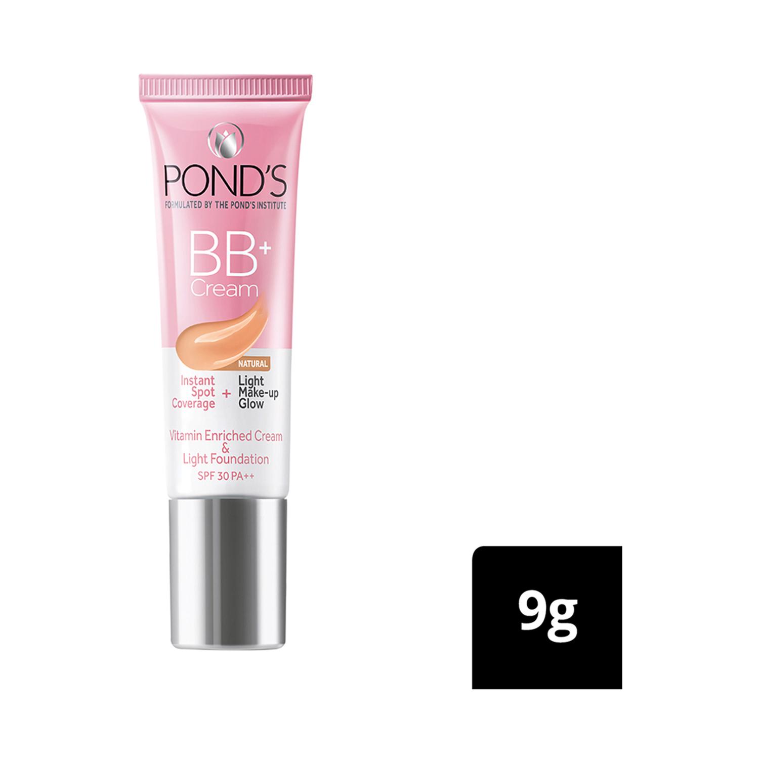 Pond's | Pond's BB+ Cream Instant Spot Coverage + Light Makeup Glow - Natural (9g)