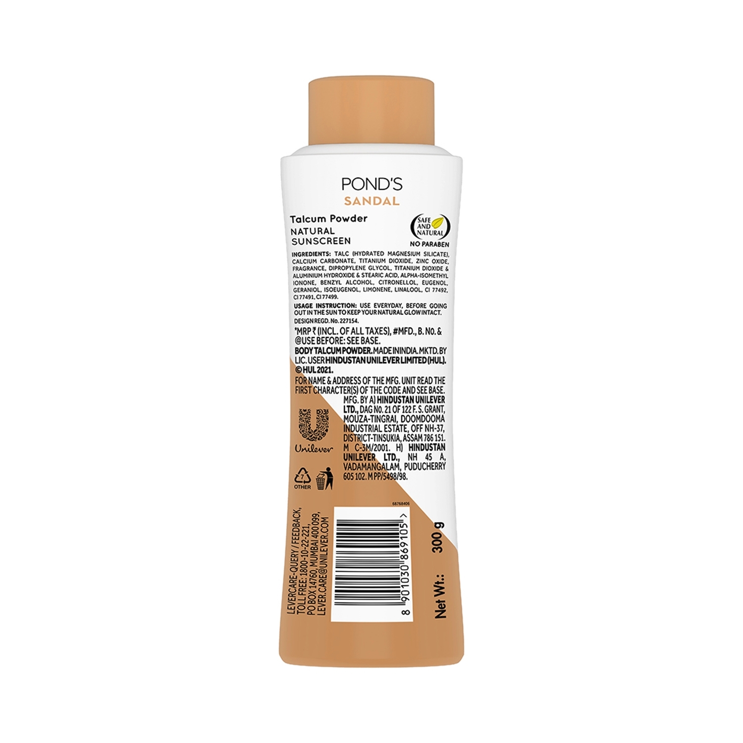 Ponds Sandal Radiance Talc 100gram pack of 4 : Amazon.in: Beauty