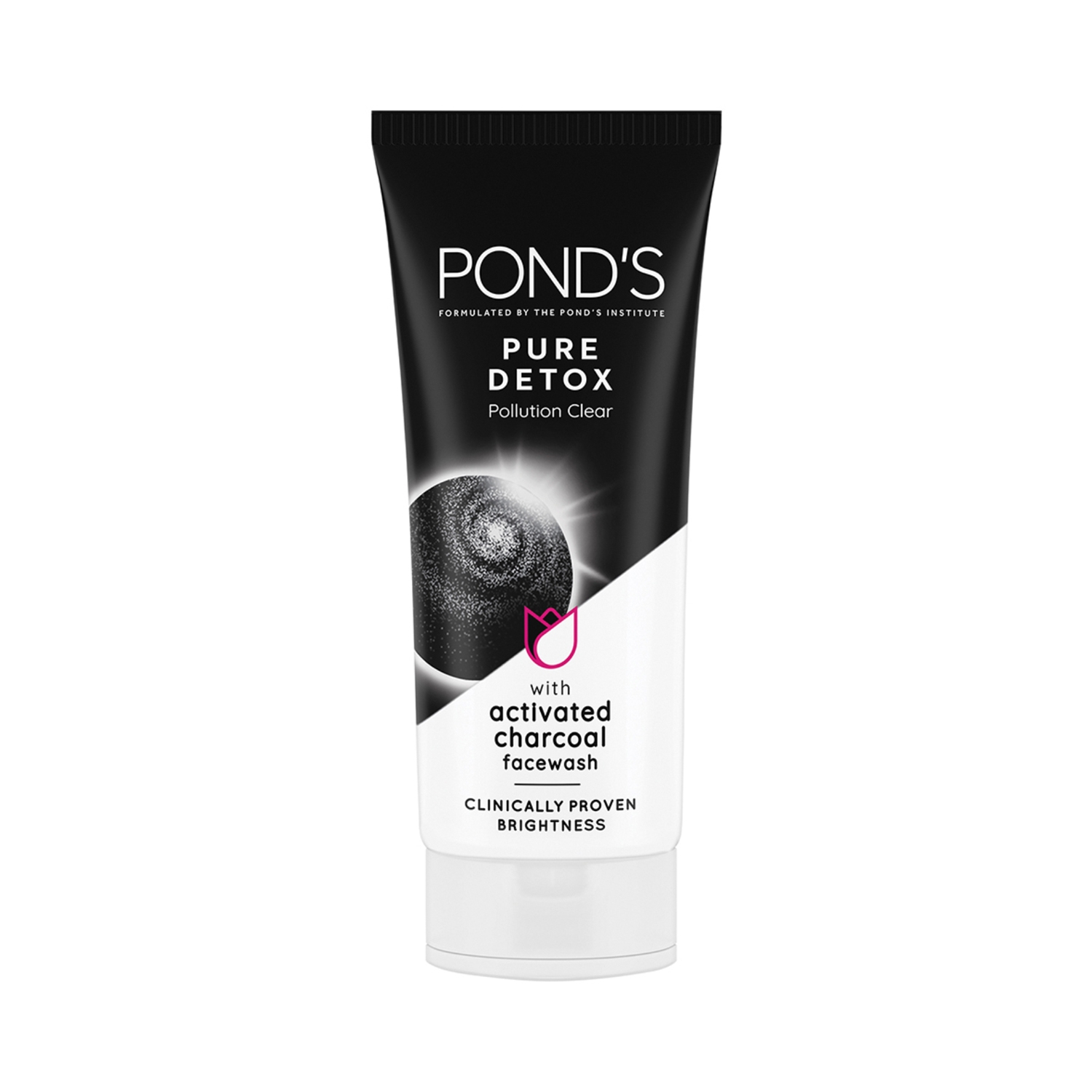 Pond's | Pond's Pure Detox Anti-Pollution Purity Facewash With Activated Charcoal (100g)