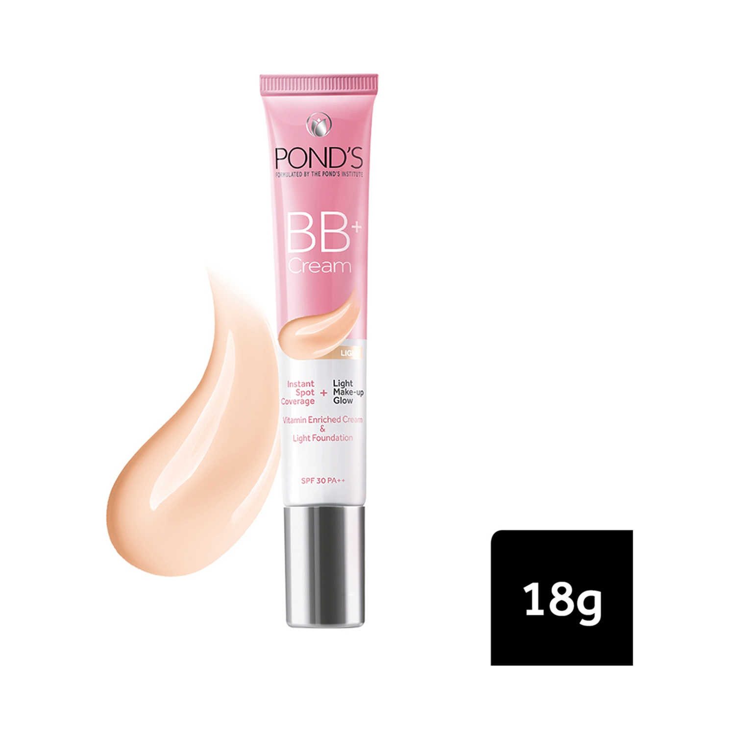 Pond's | Pond's BB+ Cream Instant Spot Coverage + Light Makeup Glow - Ivory (18g)