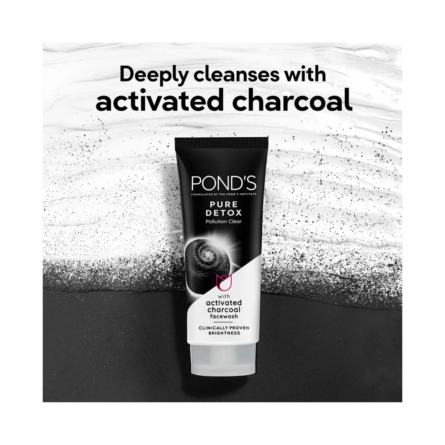 Buy Pond s Pure Detox Anti Pollution Purity Face Wash With Activated Charcoal 200g Online at Best Price in India on Tira Website App