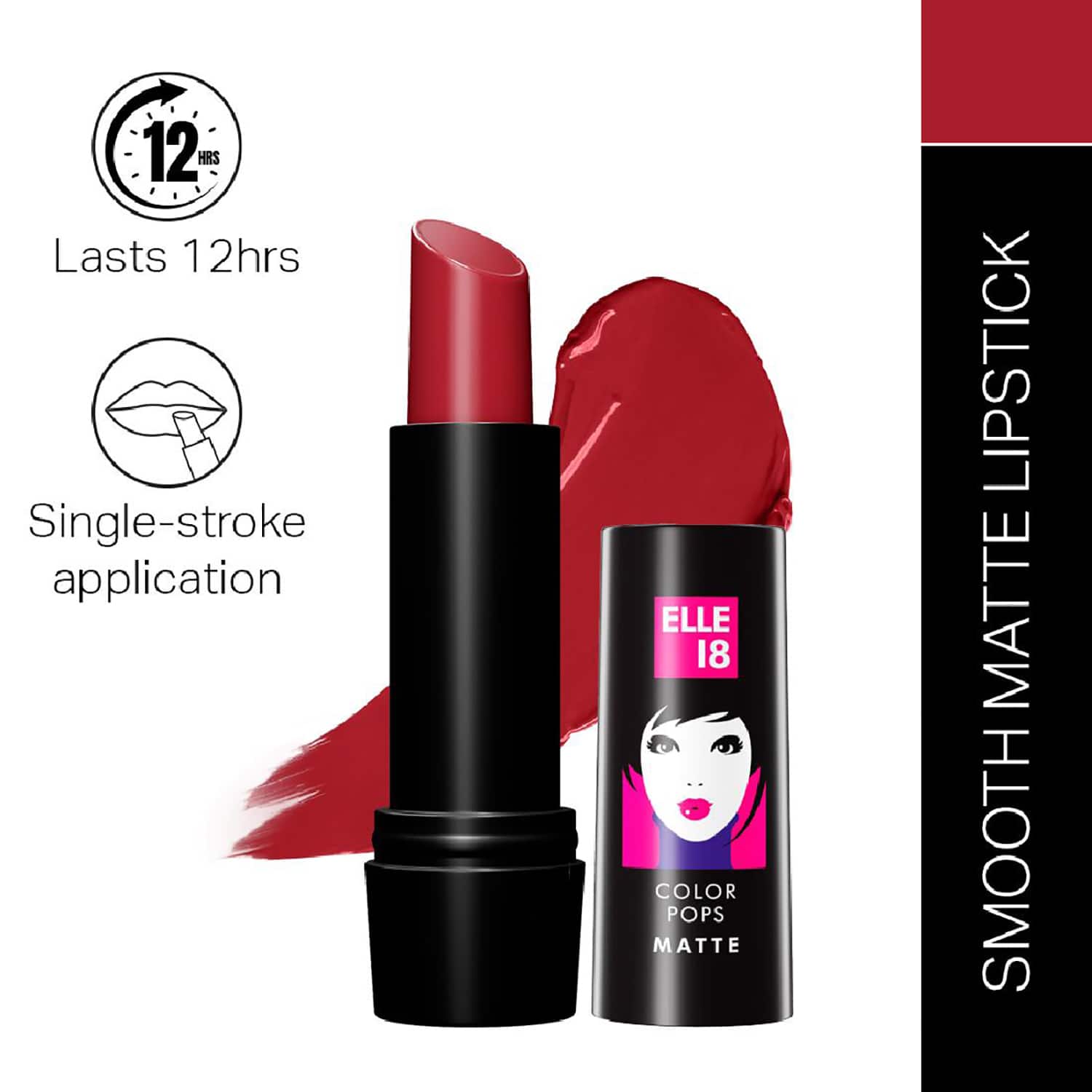 Elle 18 | Elle 18 Color Pop Matte Lip Color - R34 Selfie Red (4.3g)