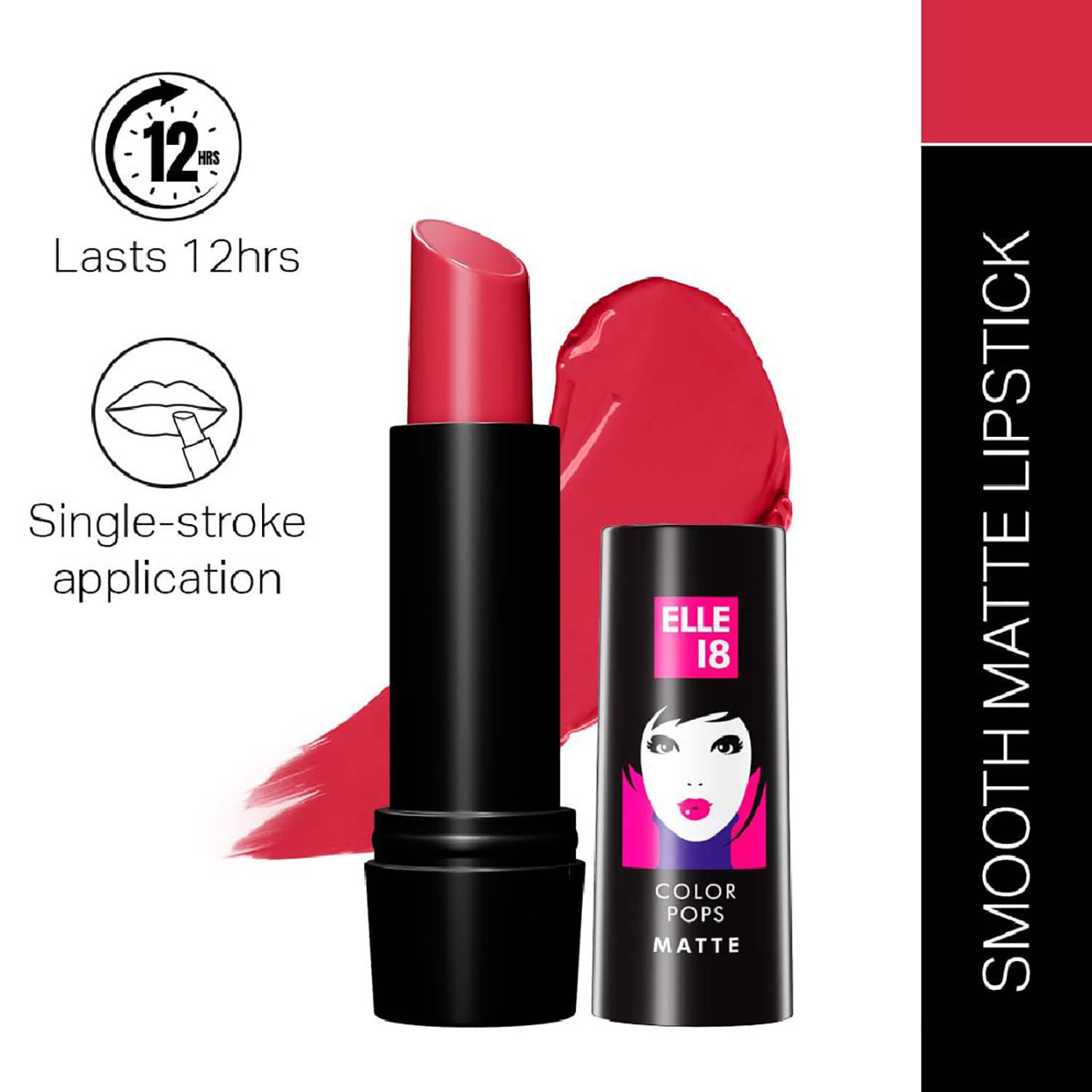 Elle 18 | Elle 18 Color Pop Matte Lip Color - R35 Red Wave (4.3g)