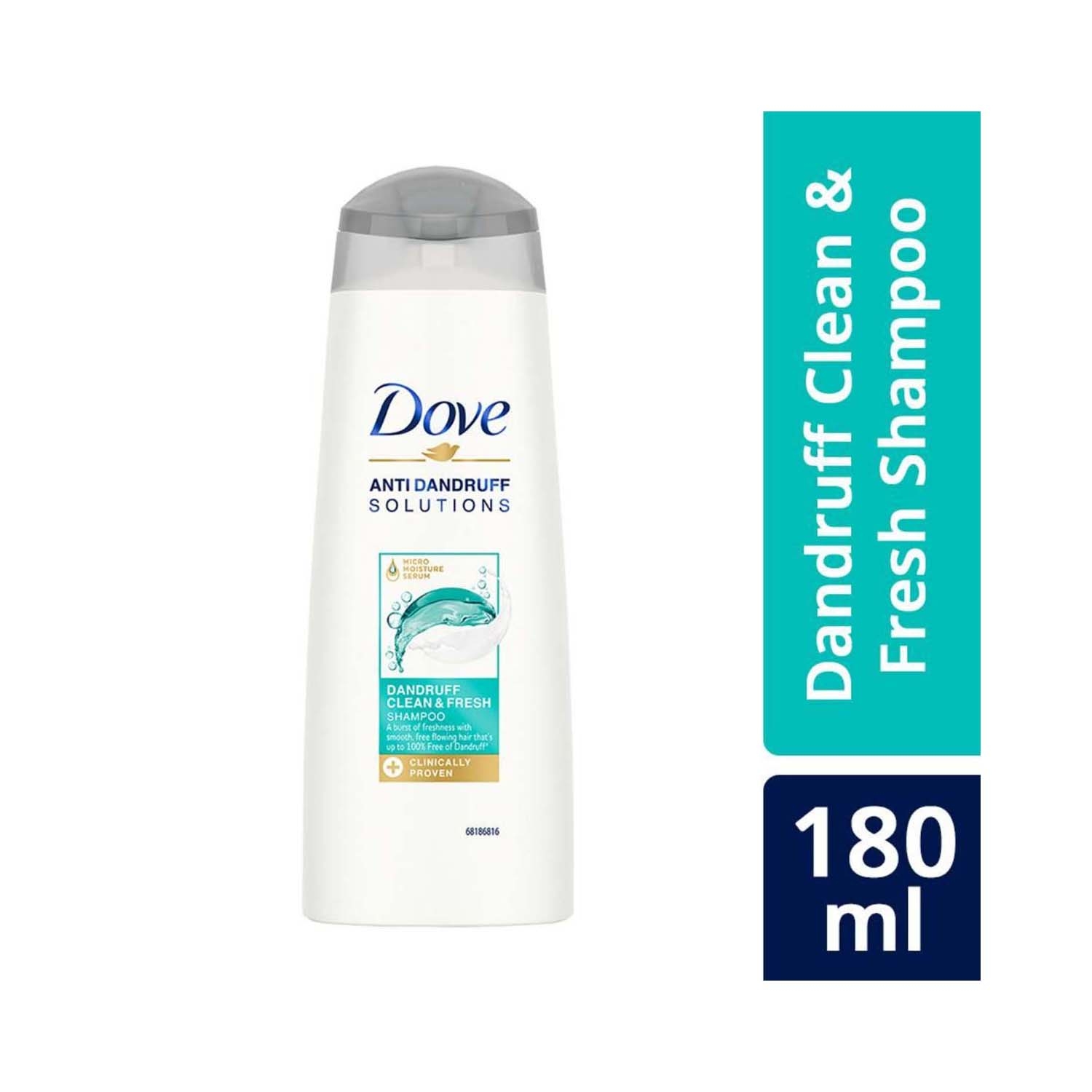 Dove | Dove Dandruff Clean & Fresh Shampoo - (180ml)